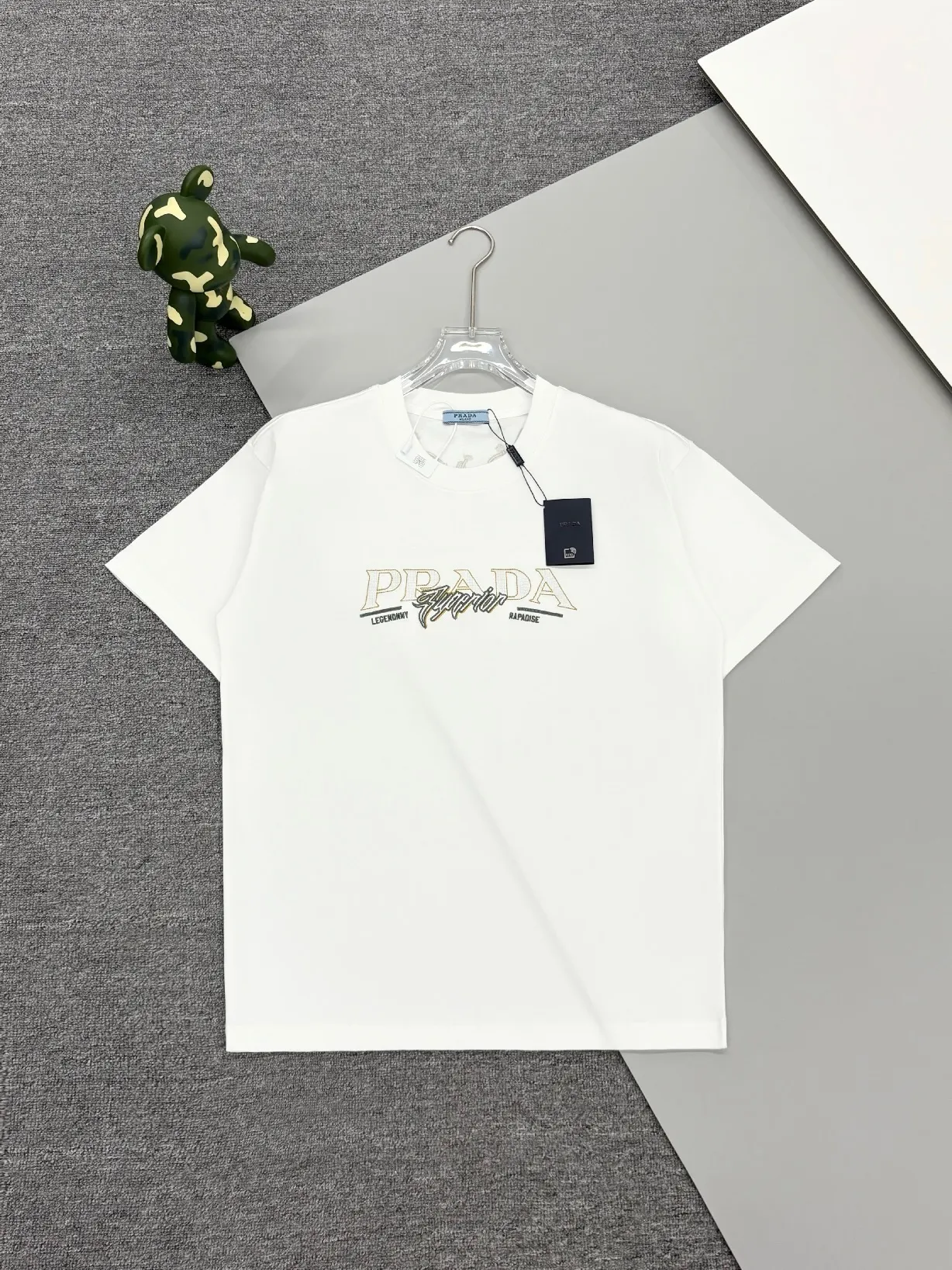 Embroidered Logo Cotton T-Shirt D13513089