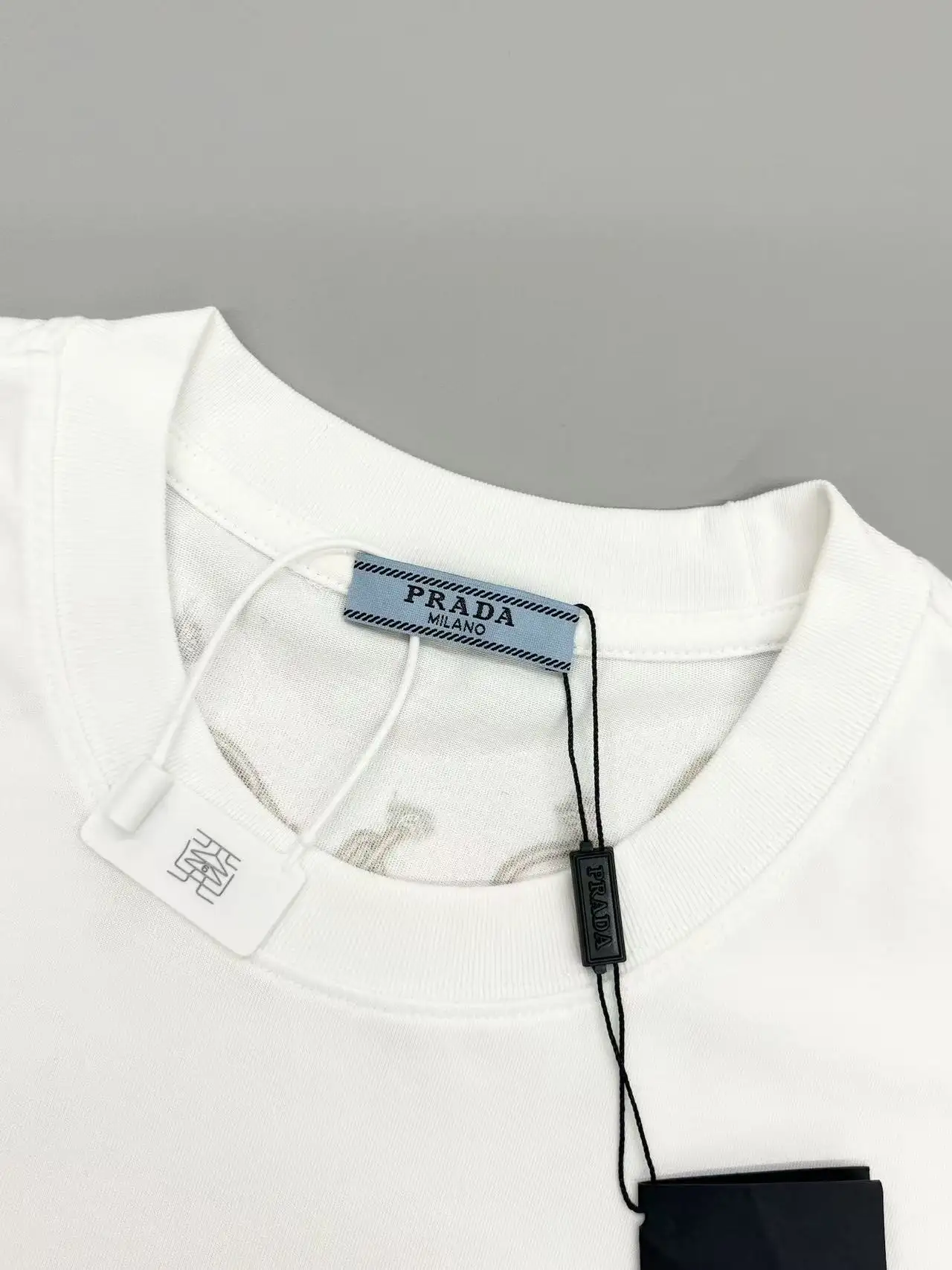 Embroidered Logo Cotton T-Shirt D13513089 — view 3