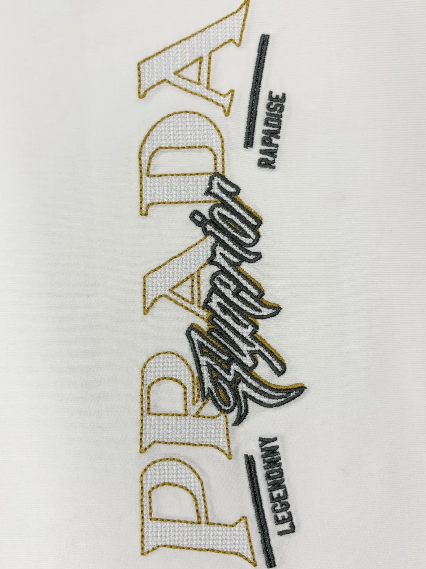 Embroidered Logo Cotton T-Shirt D13513089 — view 4
