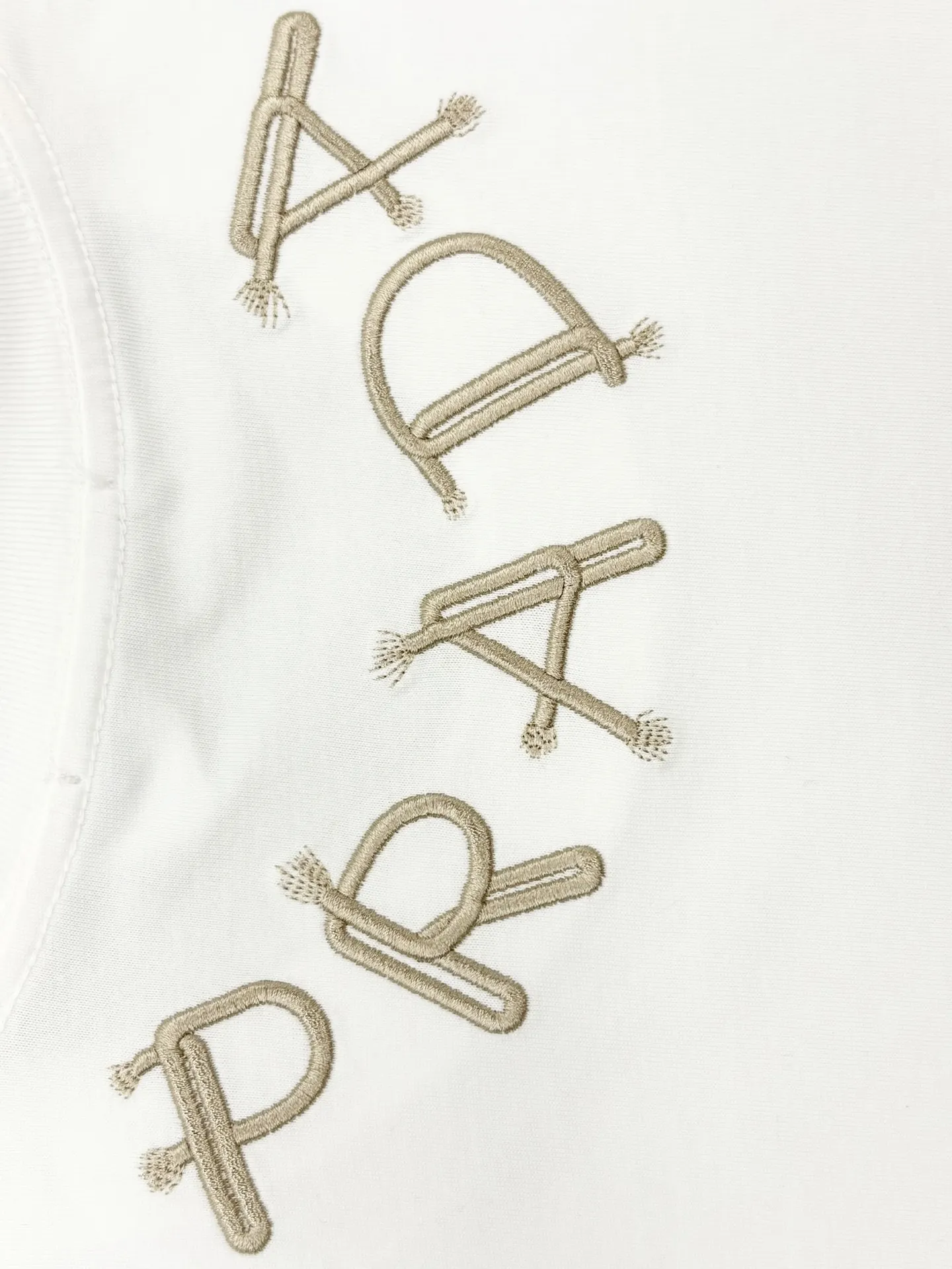 Embroidered Logo Cotton T-Shirt D13513089 — view 6