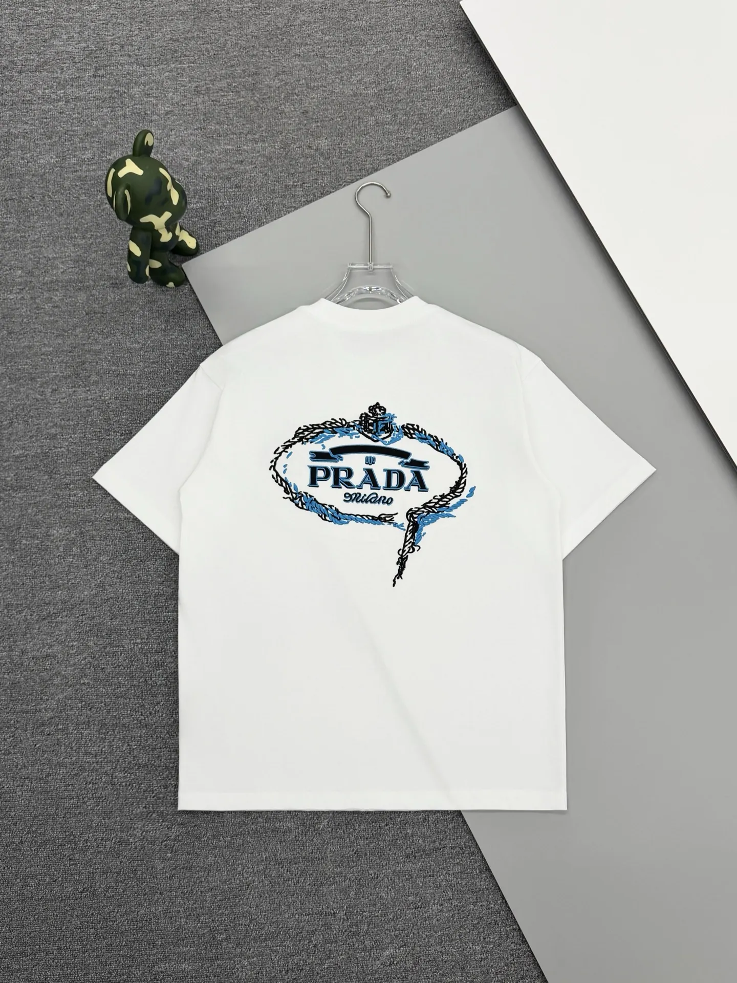 Embroidered Logo Cotton T-Shirt D13513380 — view 2