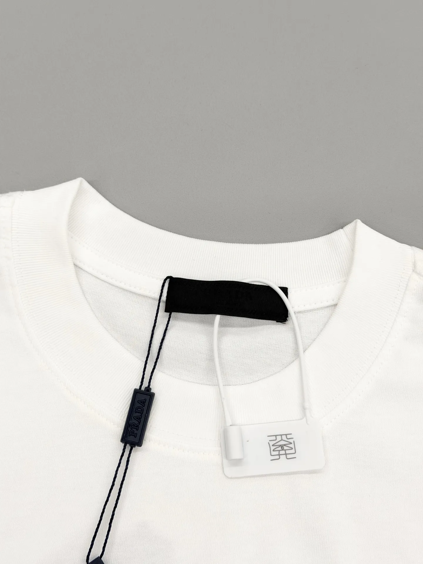 Embroidered Logo Cotton T-Shirt D13513380 — view 3