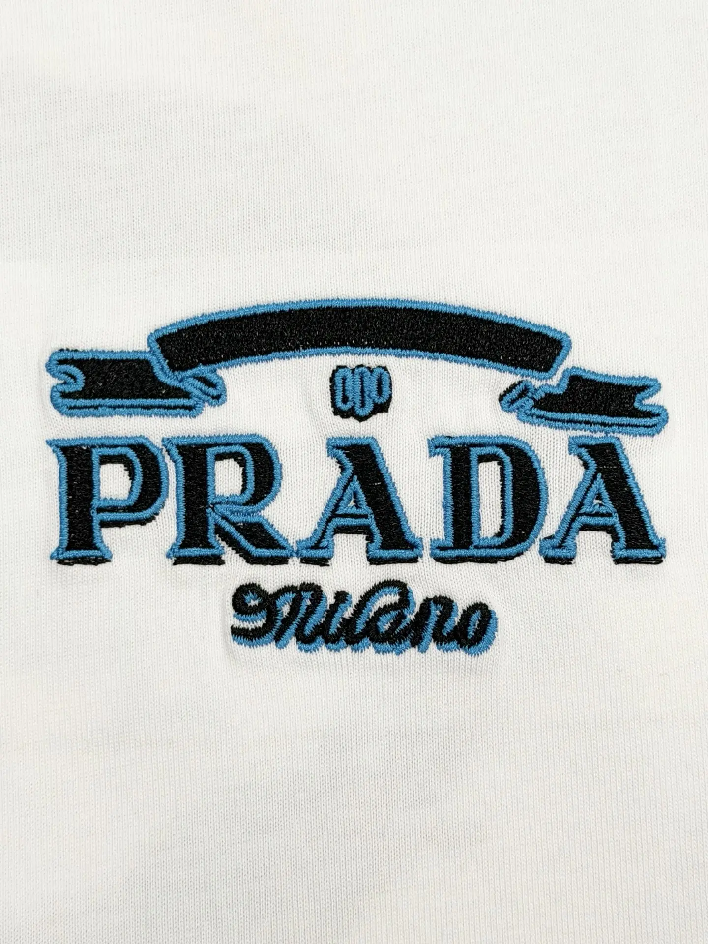Embroidered Logo Cotton T-Shirt D13513380 — view 4