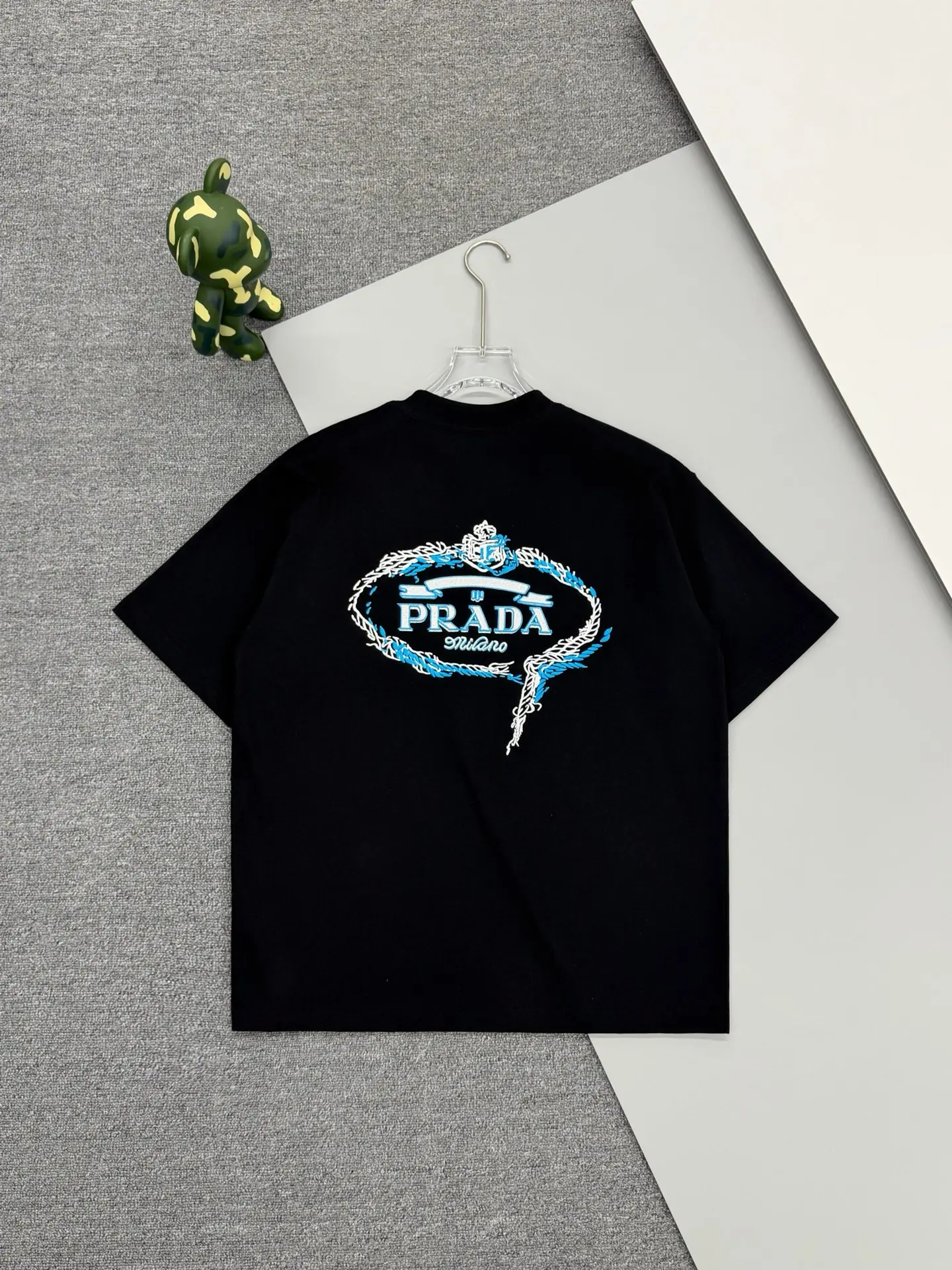Embroidered Logo Oversized Cotton T-Shirt D13513381