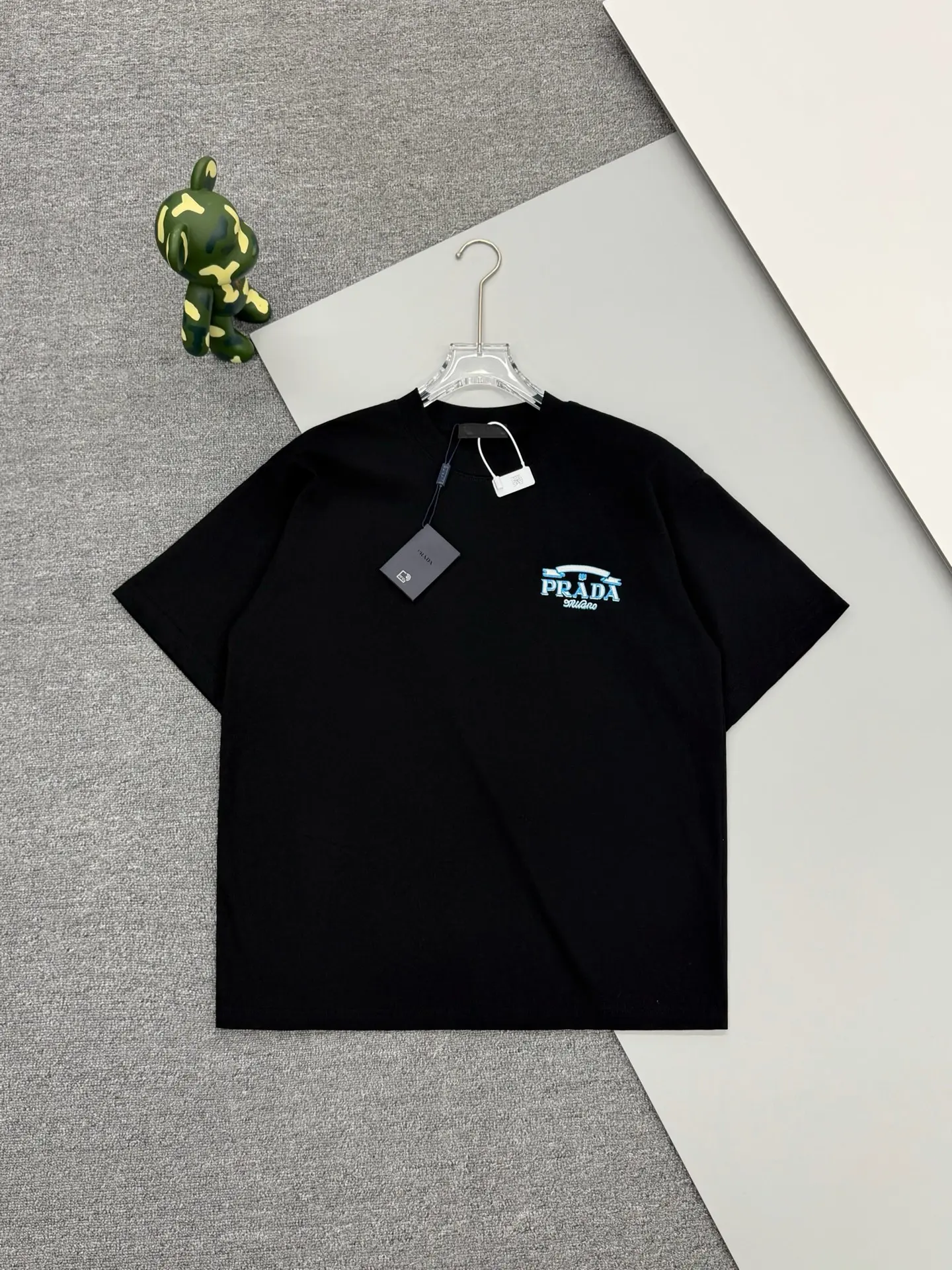 Embroidered Logo Oversized Cotton T-Shirt D13513381 — view 2