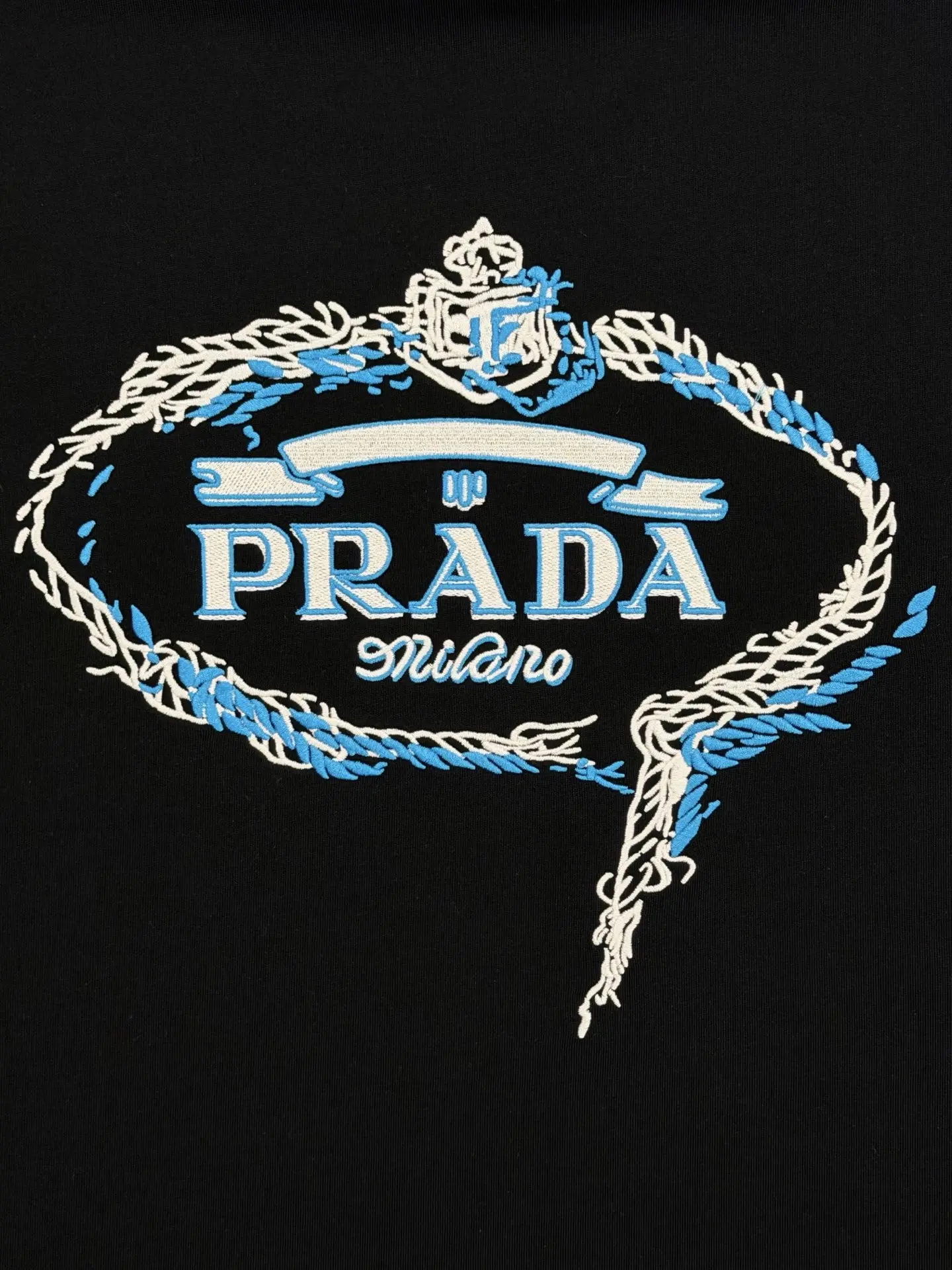 Embroidered Logo Oversized Cotton T-Shirt D13513381 — view 7