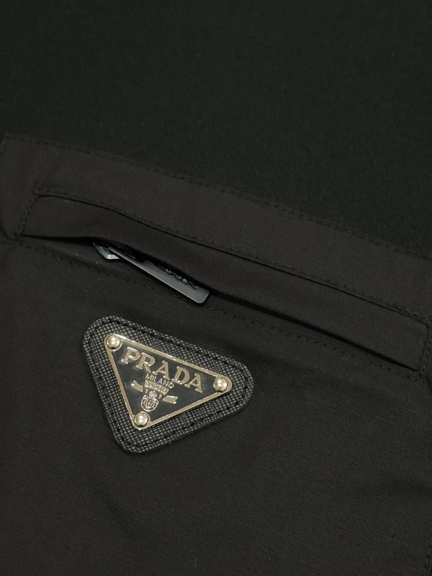 Nylon Pocket Cotton T-Shirt D13513333 — view 5