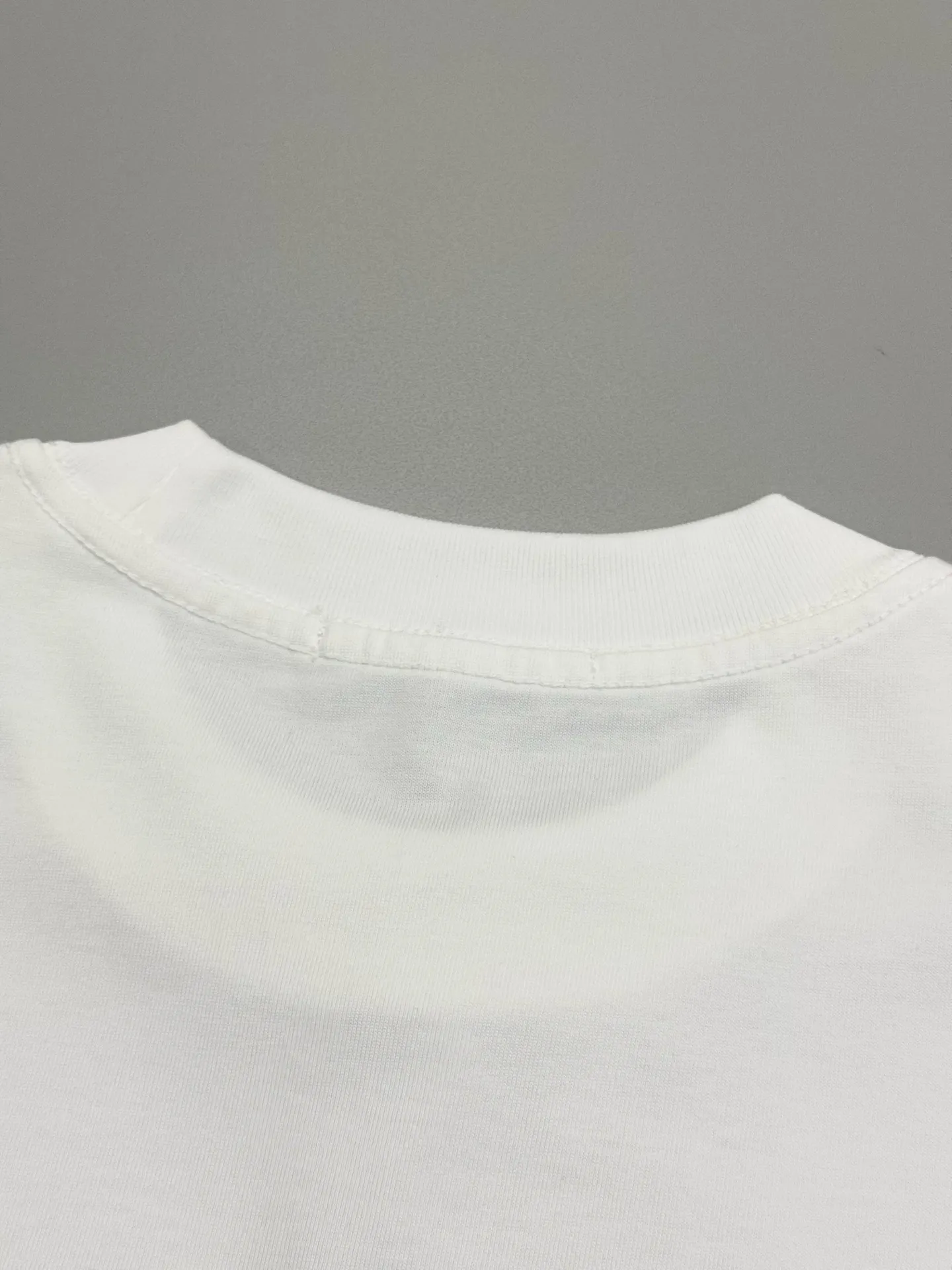 Nylon Pocket Cotton T-Shirt with Enamel Triangle Logo D13513332 — view 7