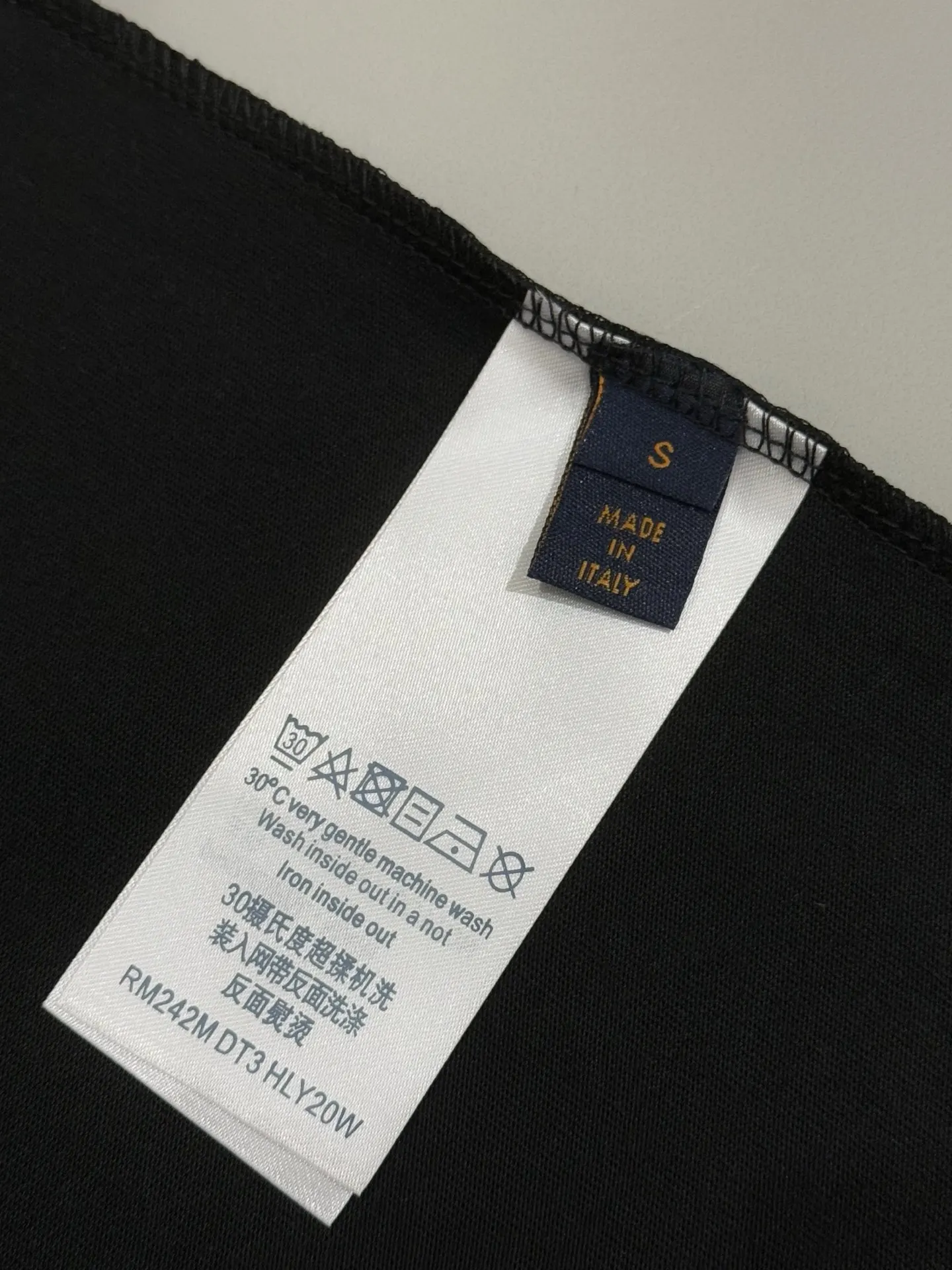 Embroidered Logo Cotton T-Shirt D13513329 — view 8