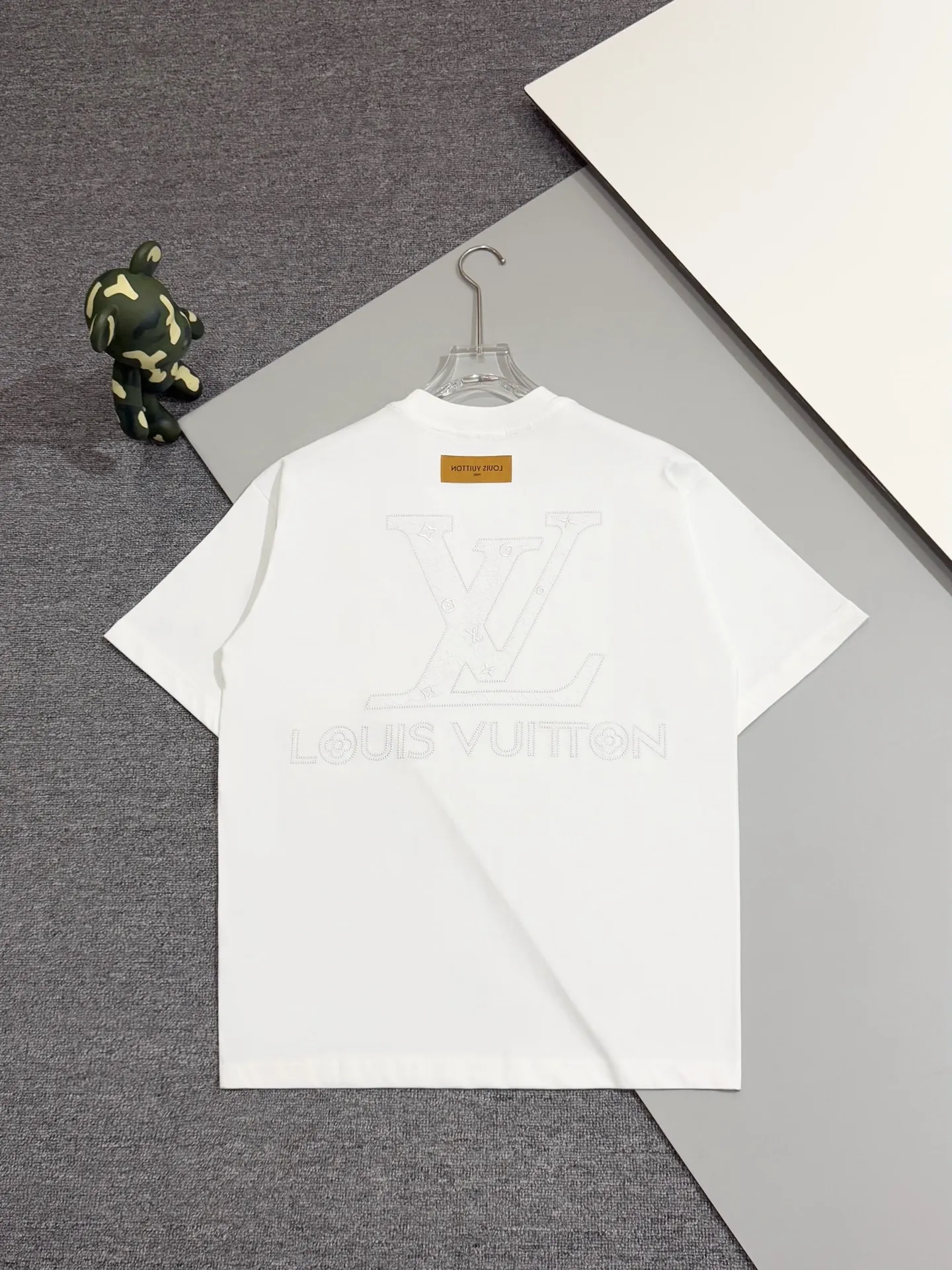 Embroidered Logo Cotton T-Shirt D13513270 — view 2