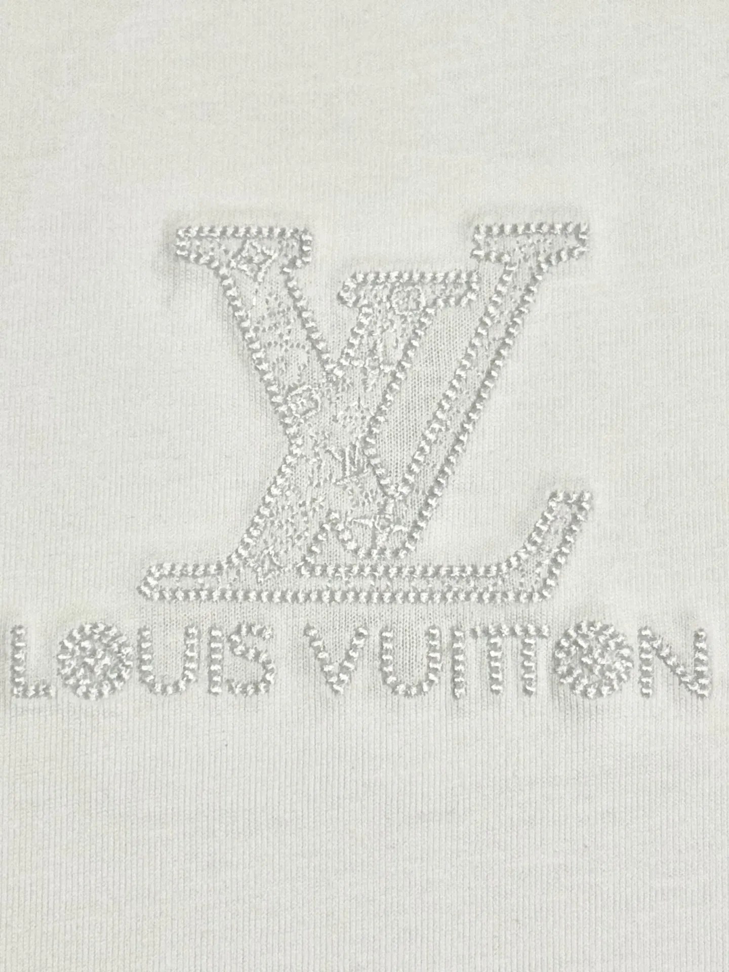 Embroidered Logo Cotton T-Shirt D13513270 — view 4