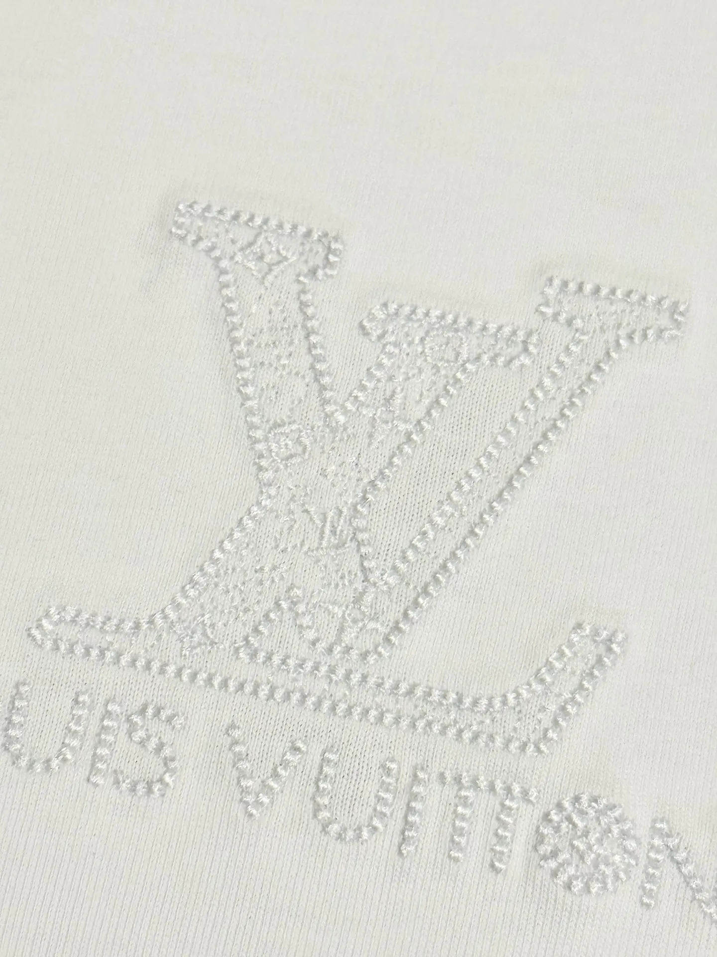 Embroidered Logo Cotton T-Shirt D13513270 — view 5