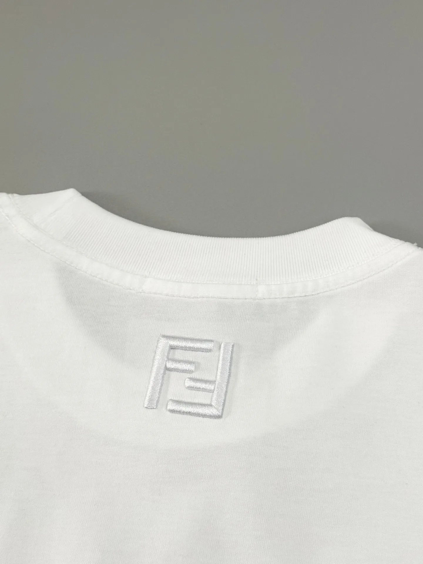 Embroidered Graphic Cotton T-Shirt D13513091 — view 7