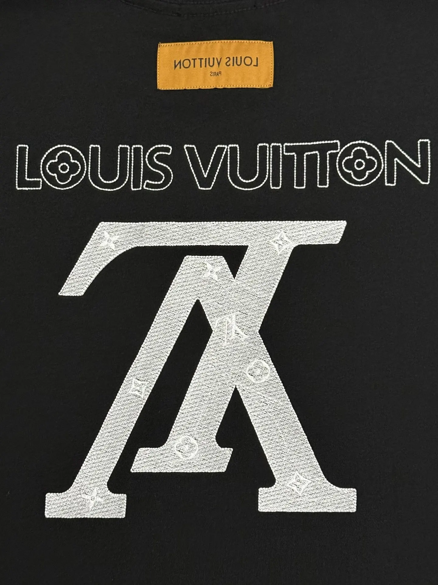 Logo Embroidered Cotton T-Shirt D13513078 — view 6