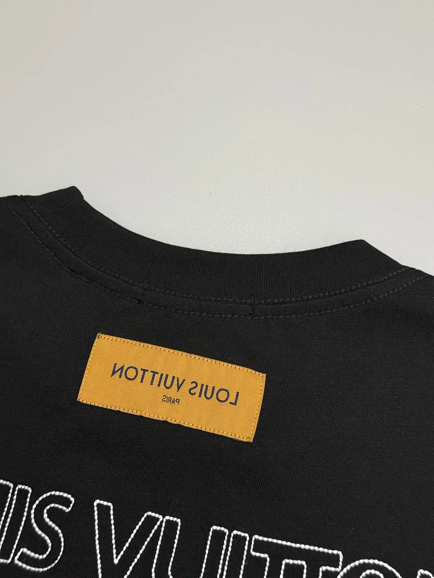 Logo Embroidered Cotton T-Shirt D13513078 — view 7