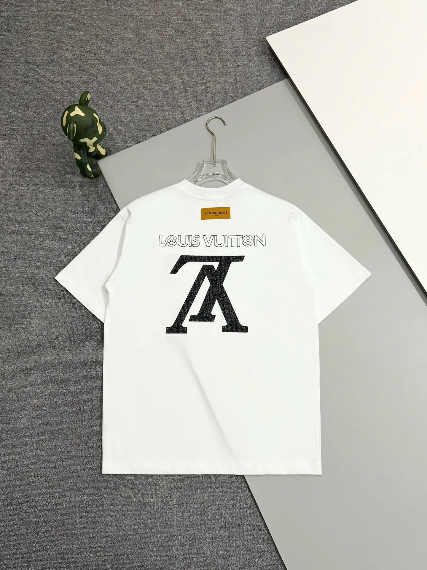 Embroidered Logo Cotton T-Shirt D13513077 — view 2