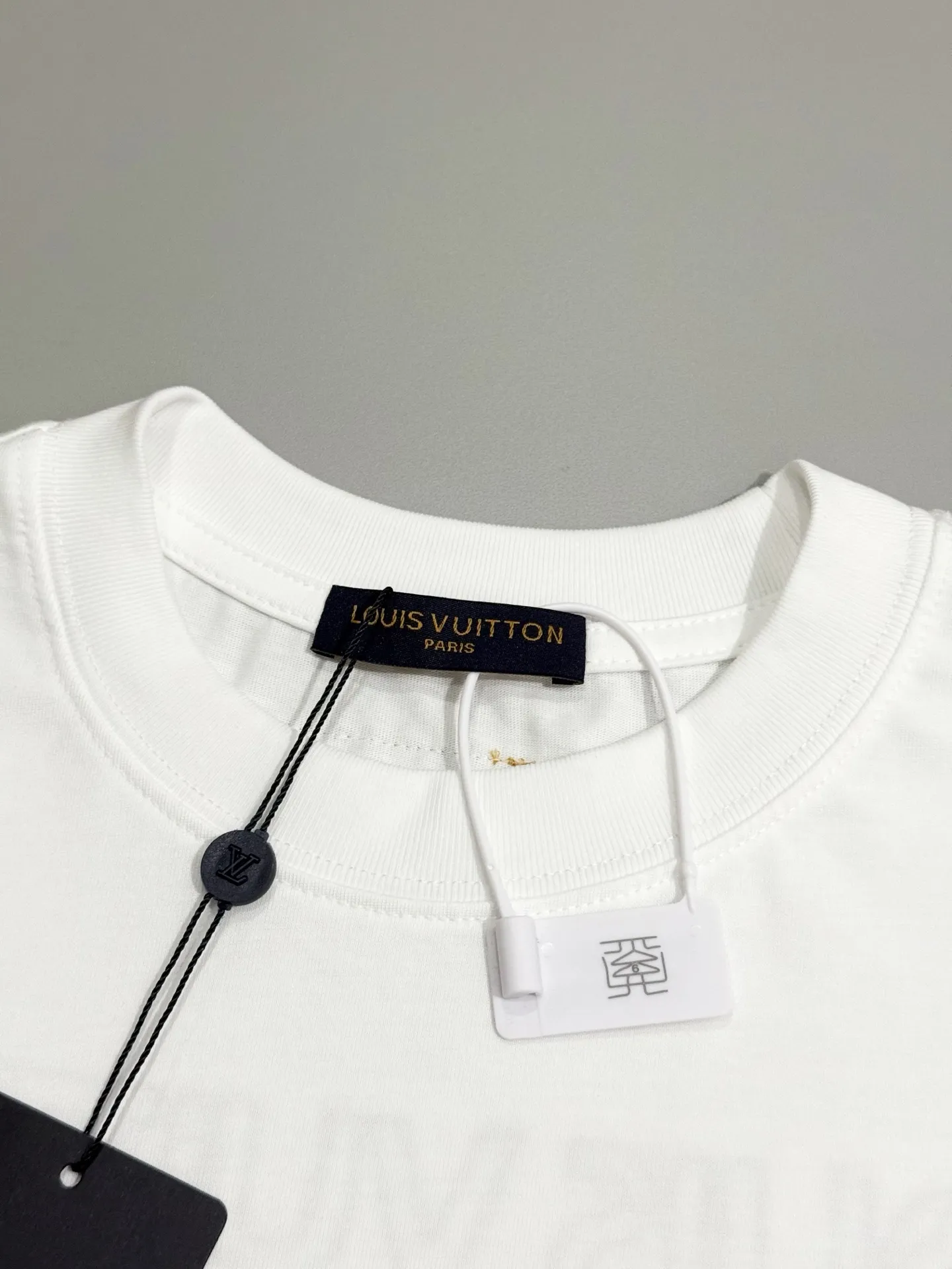 Embroidered Logo Cotton T-Shirt D13513077 — view 3