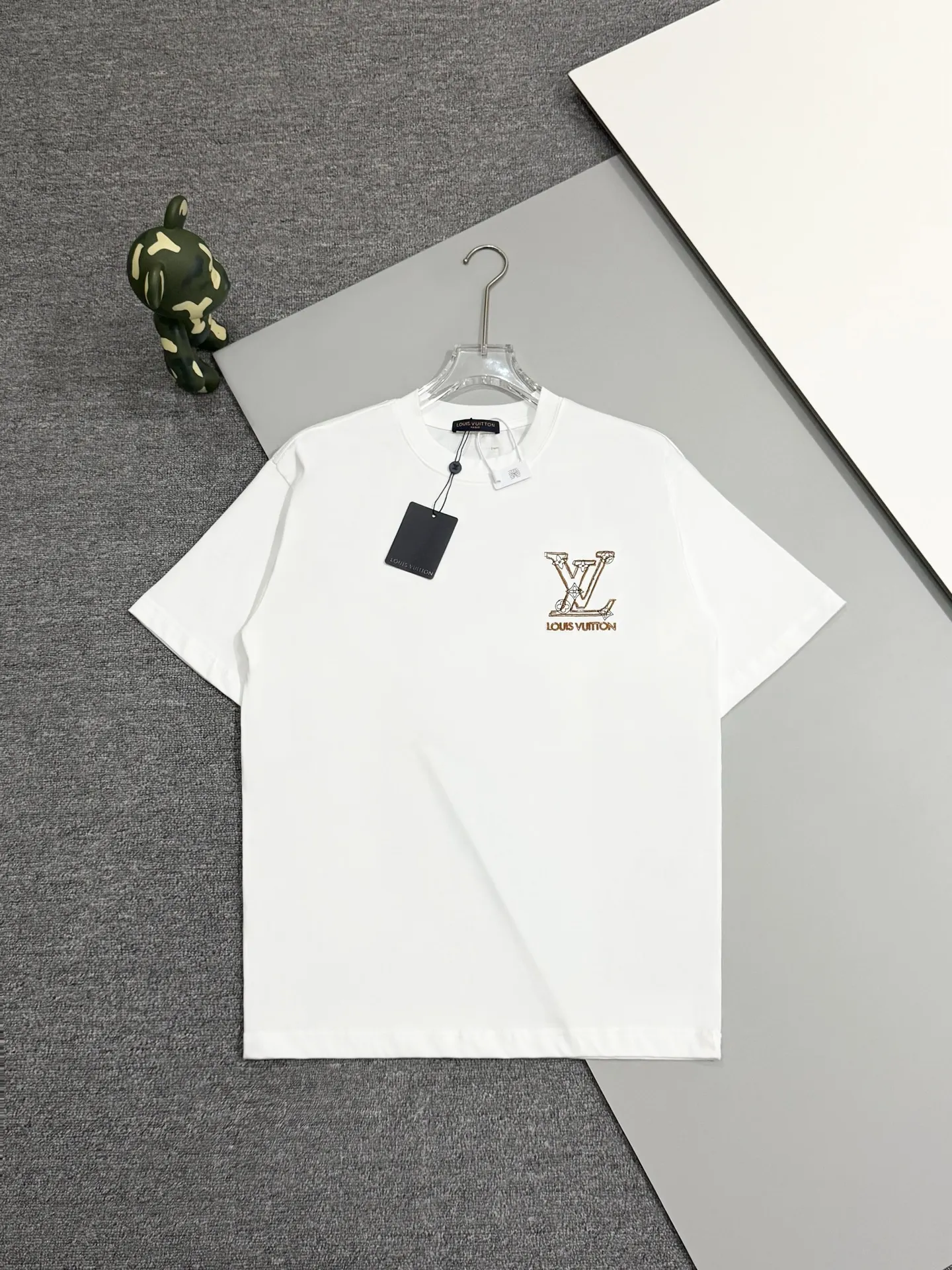 Embroidered Logo Cotton T-Shirt D13513256