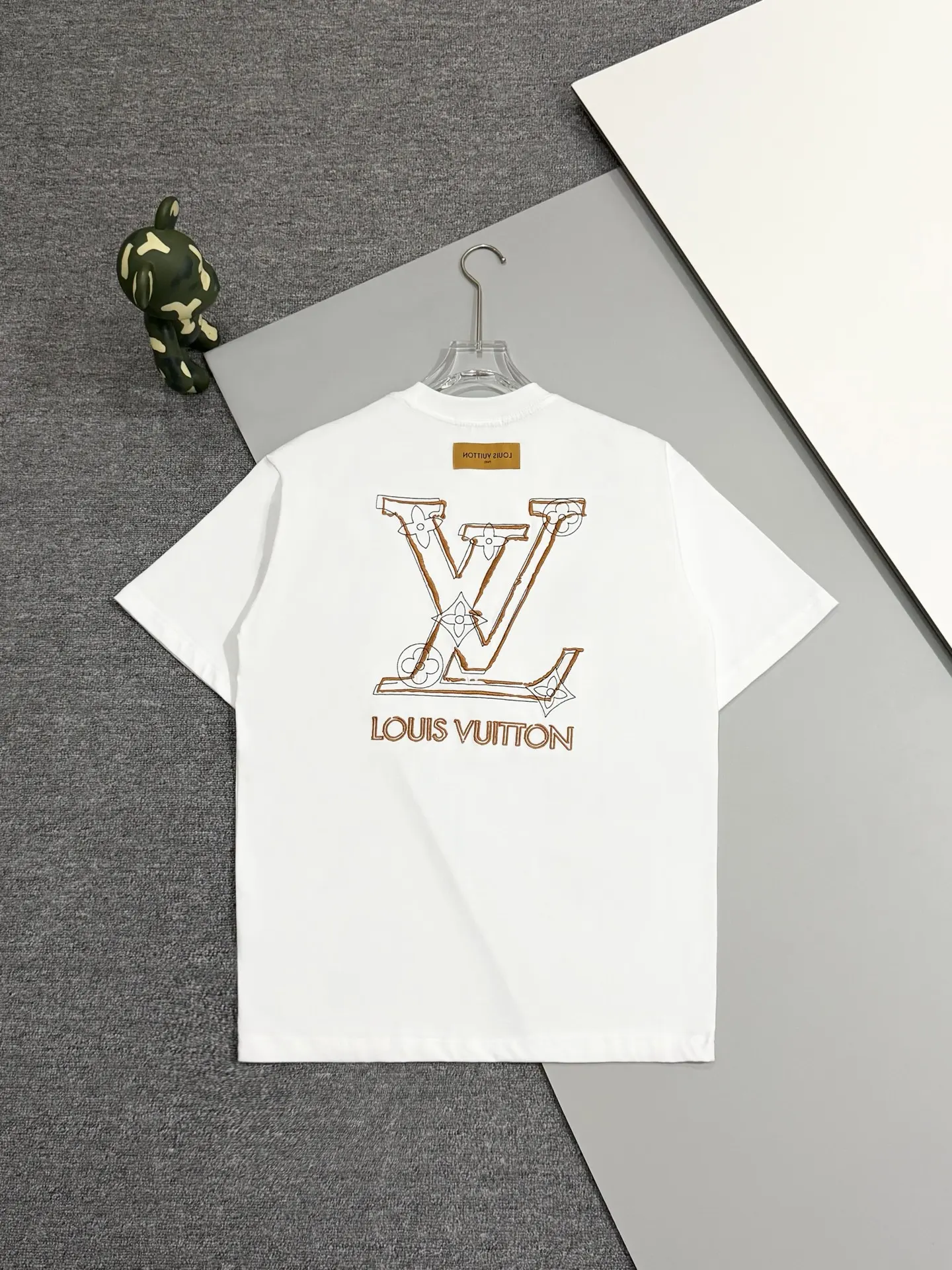 Embroidered Logo Cotton T-Shirt D13513256 — view 2