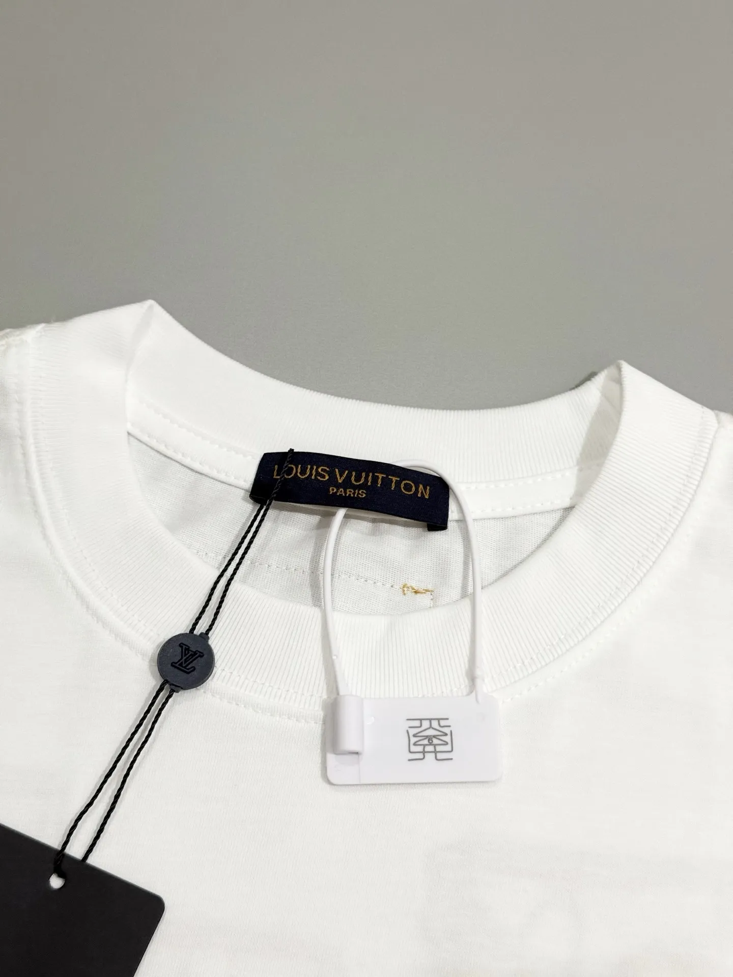 Embroidered Logo Cotton T-Shirt D13513256 — view 3