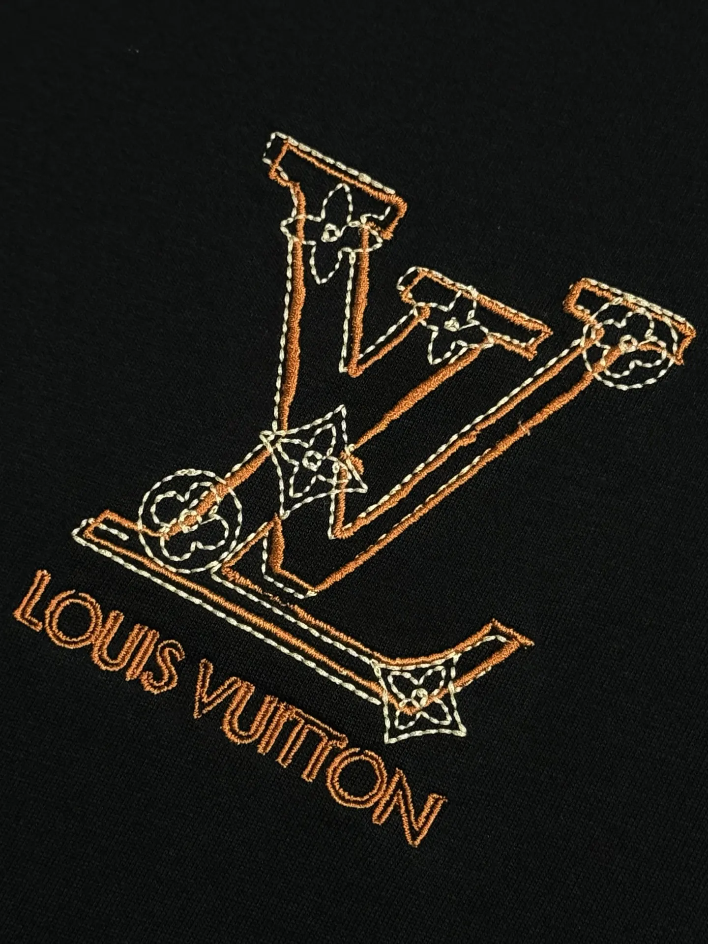 Embroidered Logo Cotton T-Shirt D13513257 — view 5