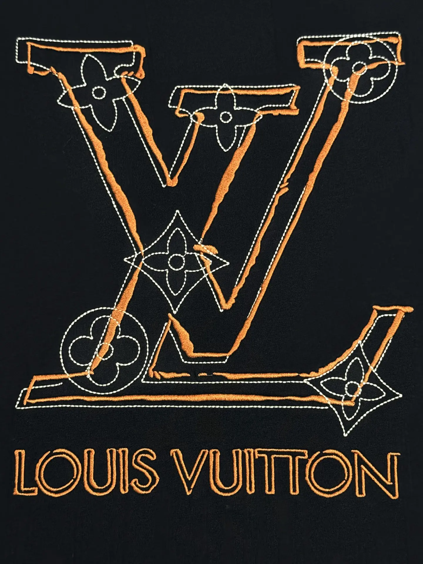 Embroidered Logo Cotton T-Shirt D13513257 — view 6