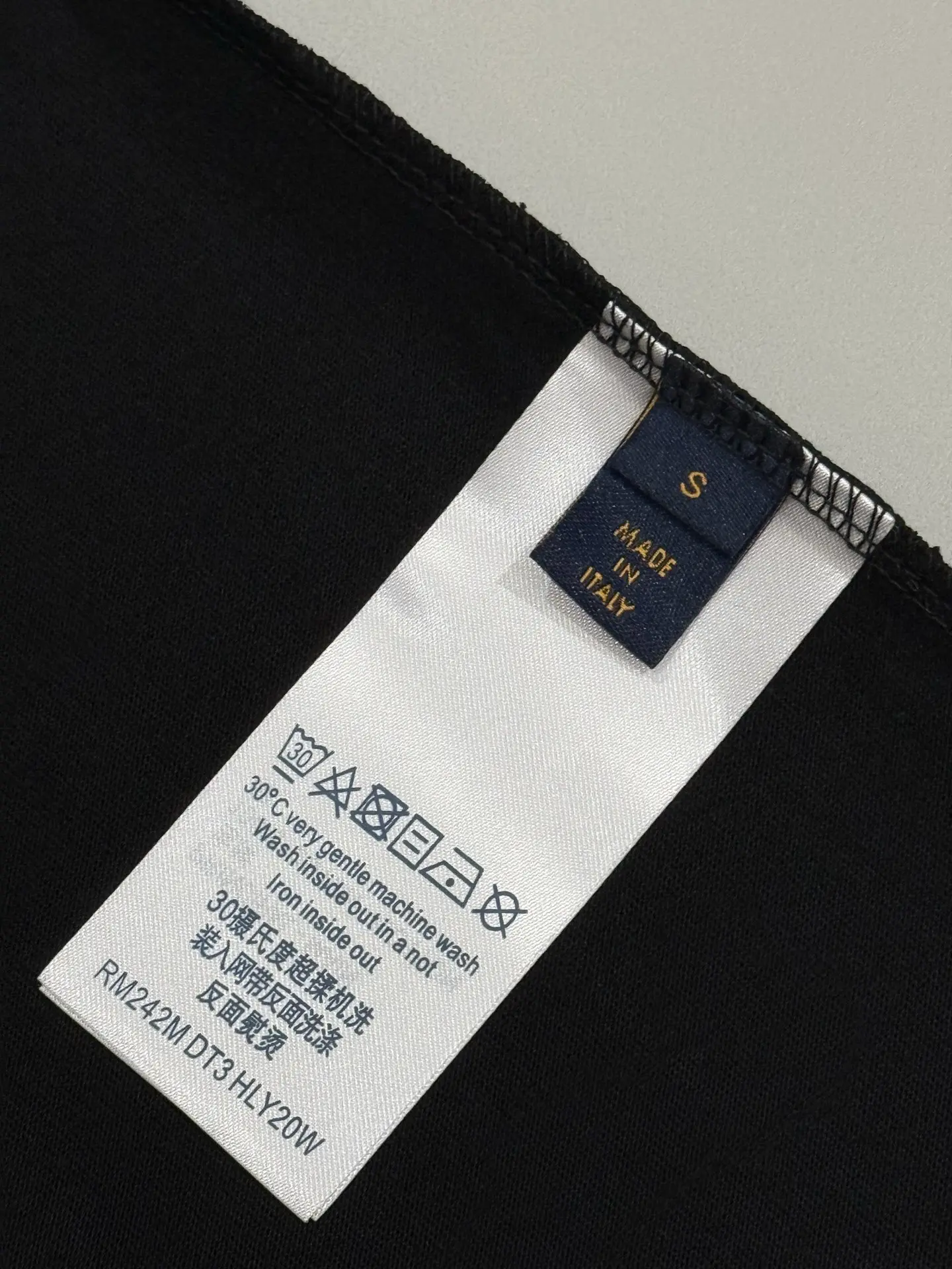 Embroidered Logo Cotton T-Shirt D13513257 — view 8