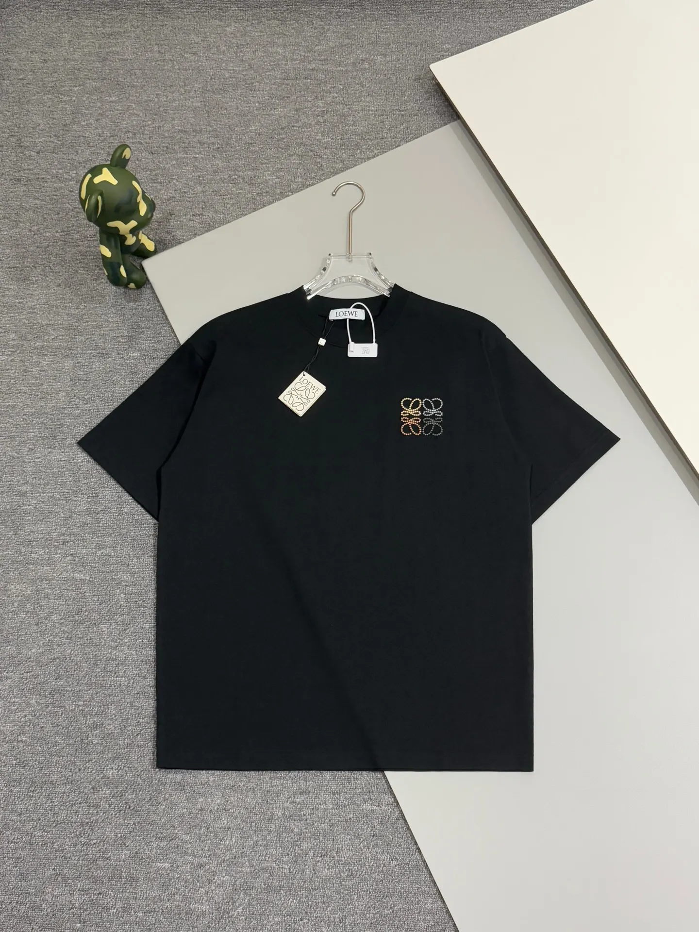 Anagram Embroidered Cotton T-Shirt D13513094