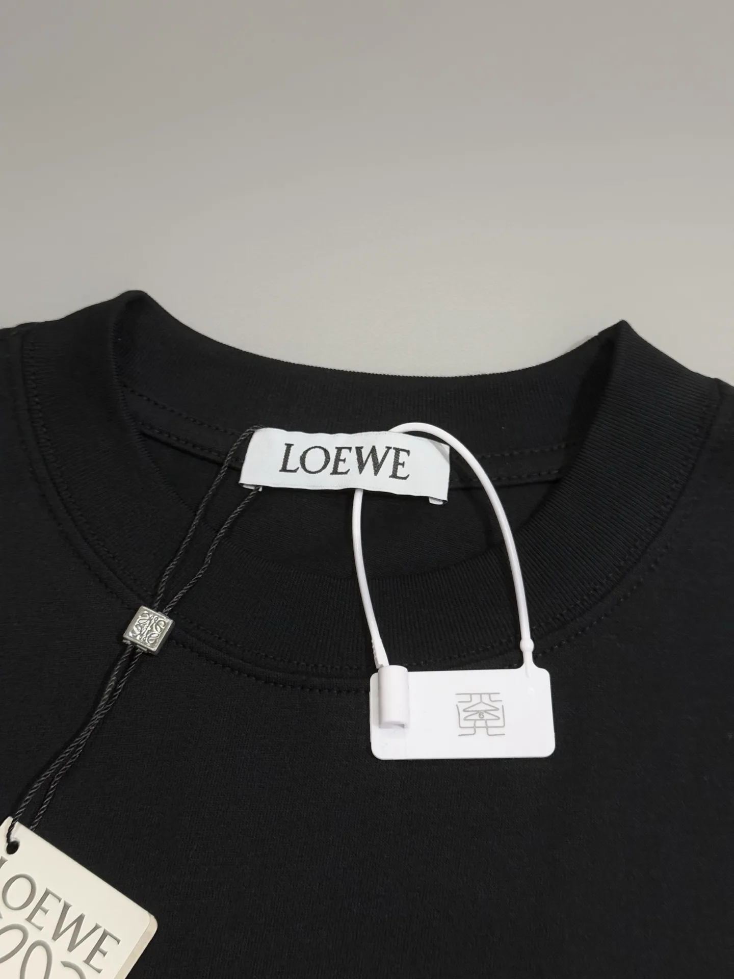 Anagram Embroidered Cotton T-Shirt D13513094 — view 3