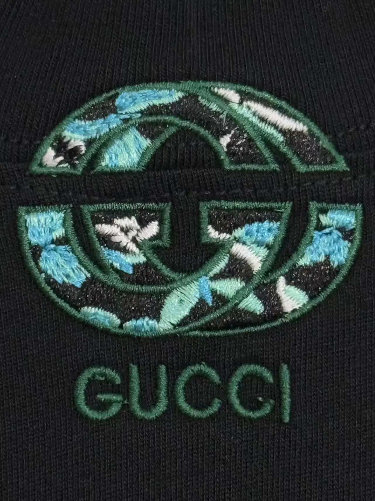 Logo-Embroidered Cotton Jersey T-Shirt D13513339 — view 4
