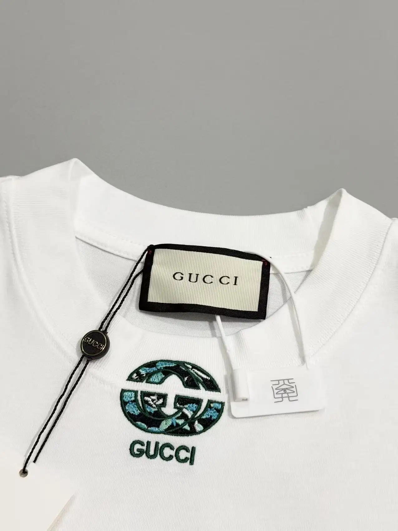 Logo-Embroidered Cotton Jersey T-Shirt D13513338 — view 3