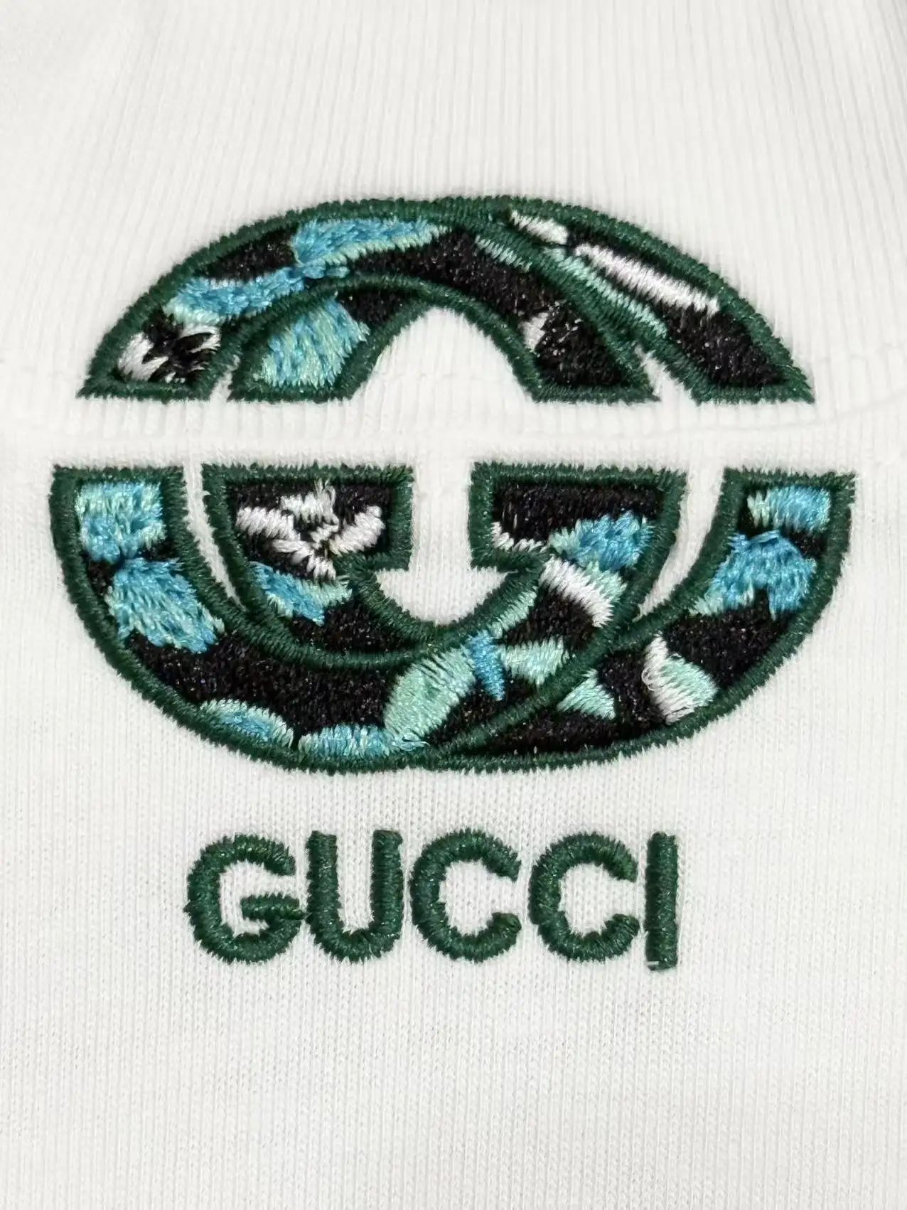Logo-Embroidered Cotton Jersey T-Shirt D13513338 — view 4