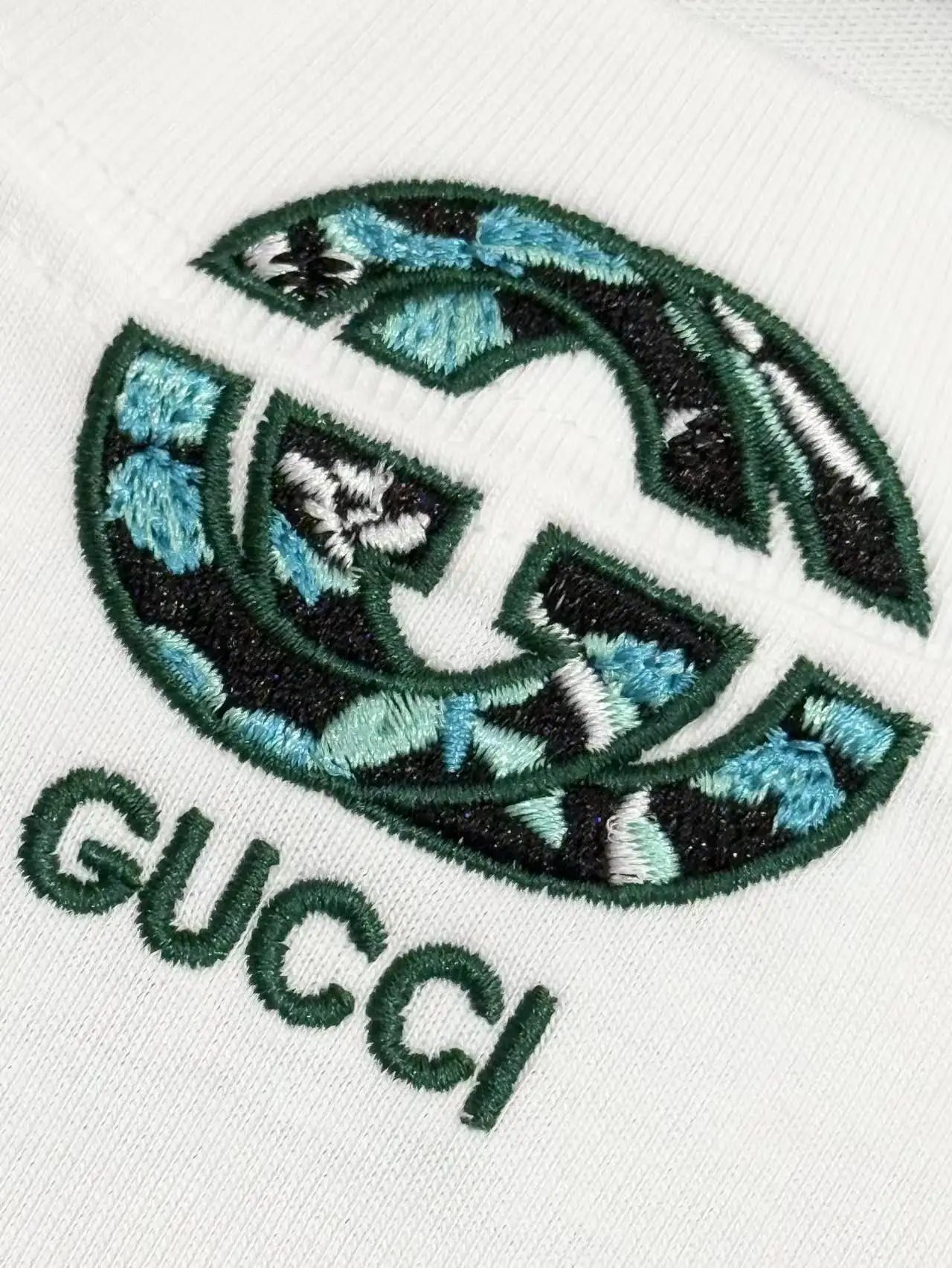 Logo-Embroidered Cotton Jersey T-Shirt D13513338 — view 5