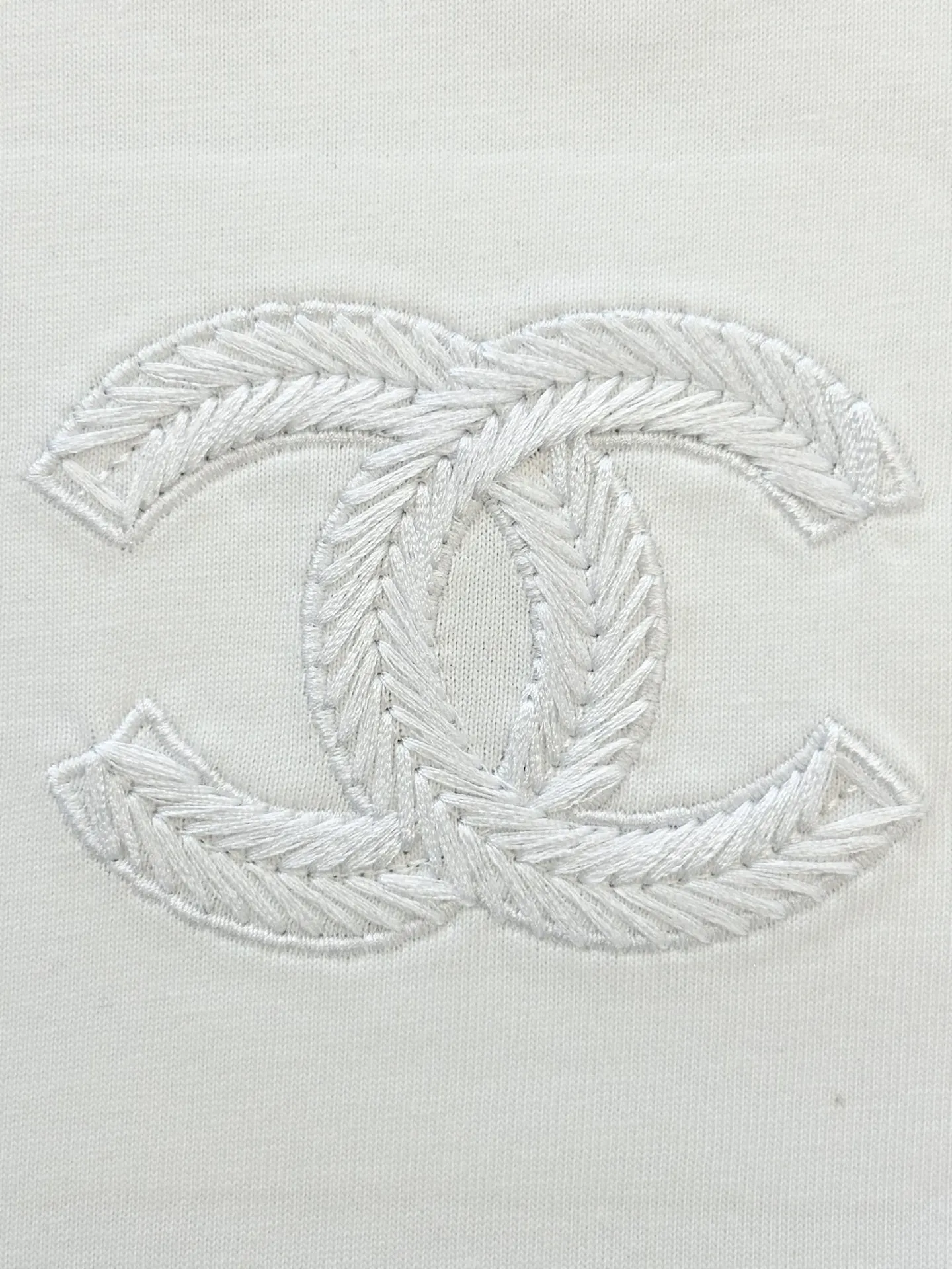 Embroidered Logo Cotton T-Shirt D13513354 — view 4
