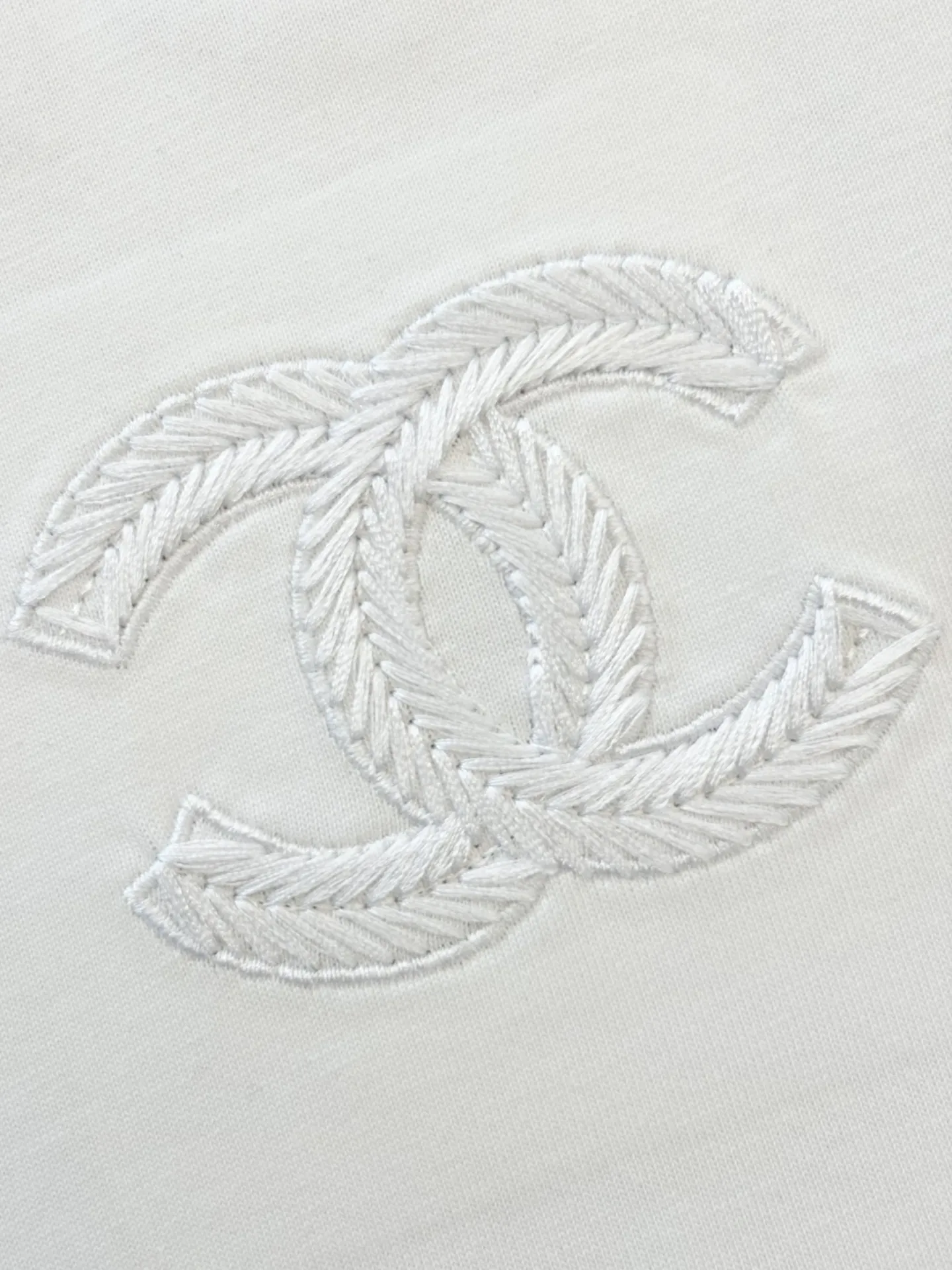 Embroidered Logo Cotton T-Shirt D13513354 — view 5