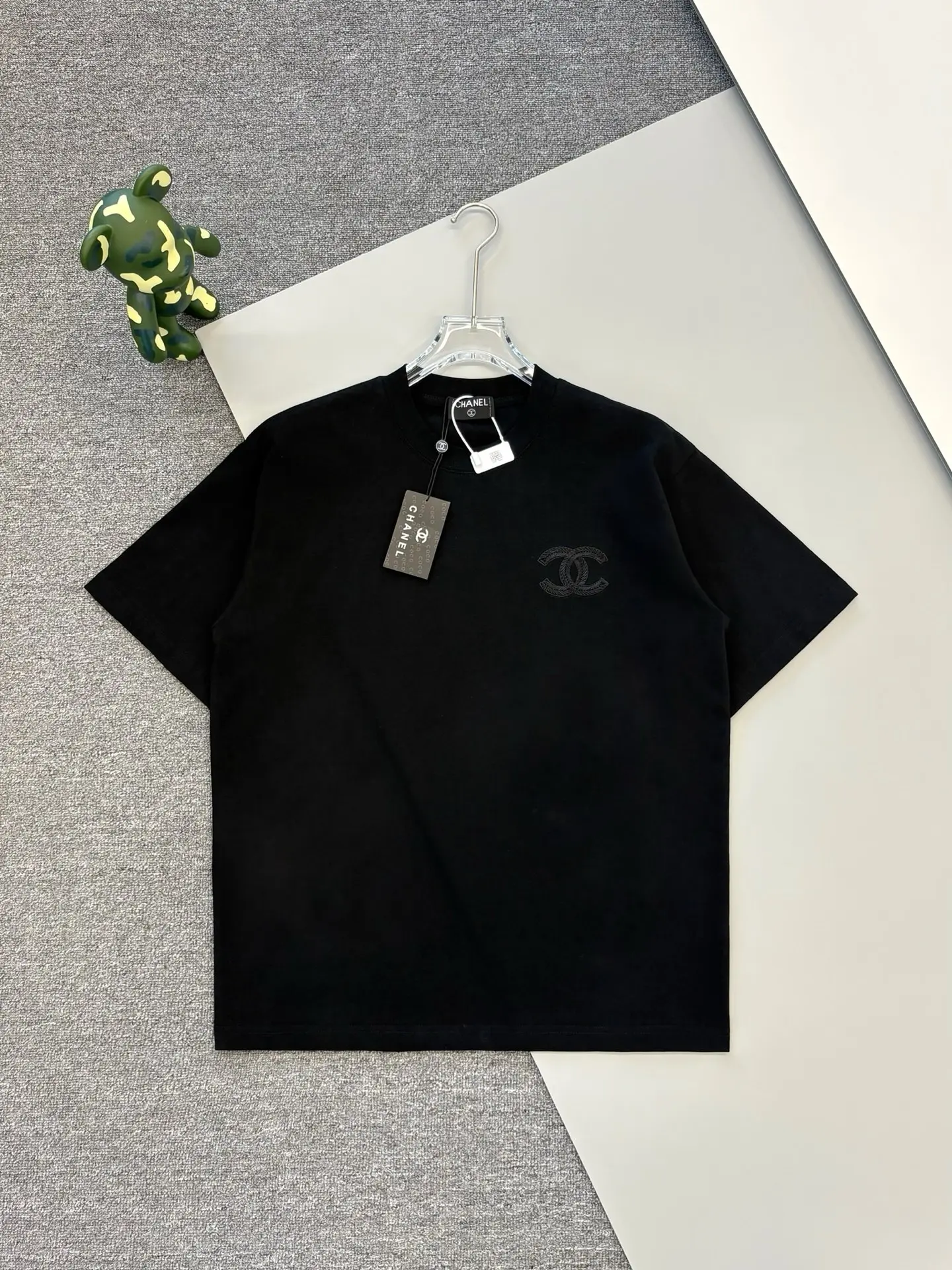 Embroidered Logo Cotton T-Shirt D13513355