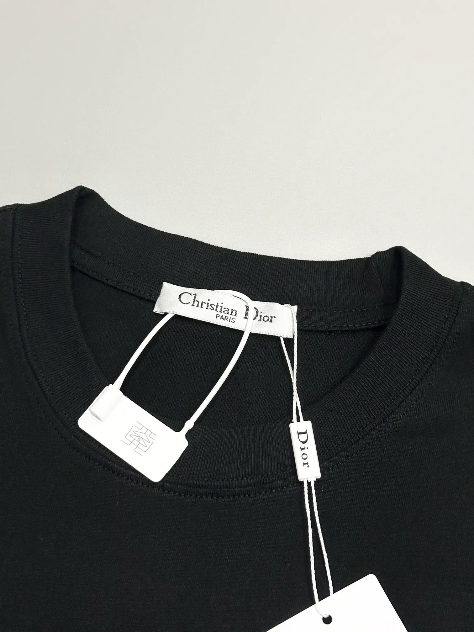 Embroidered Logo Cotton T-Shirt D13513052 — view 3