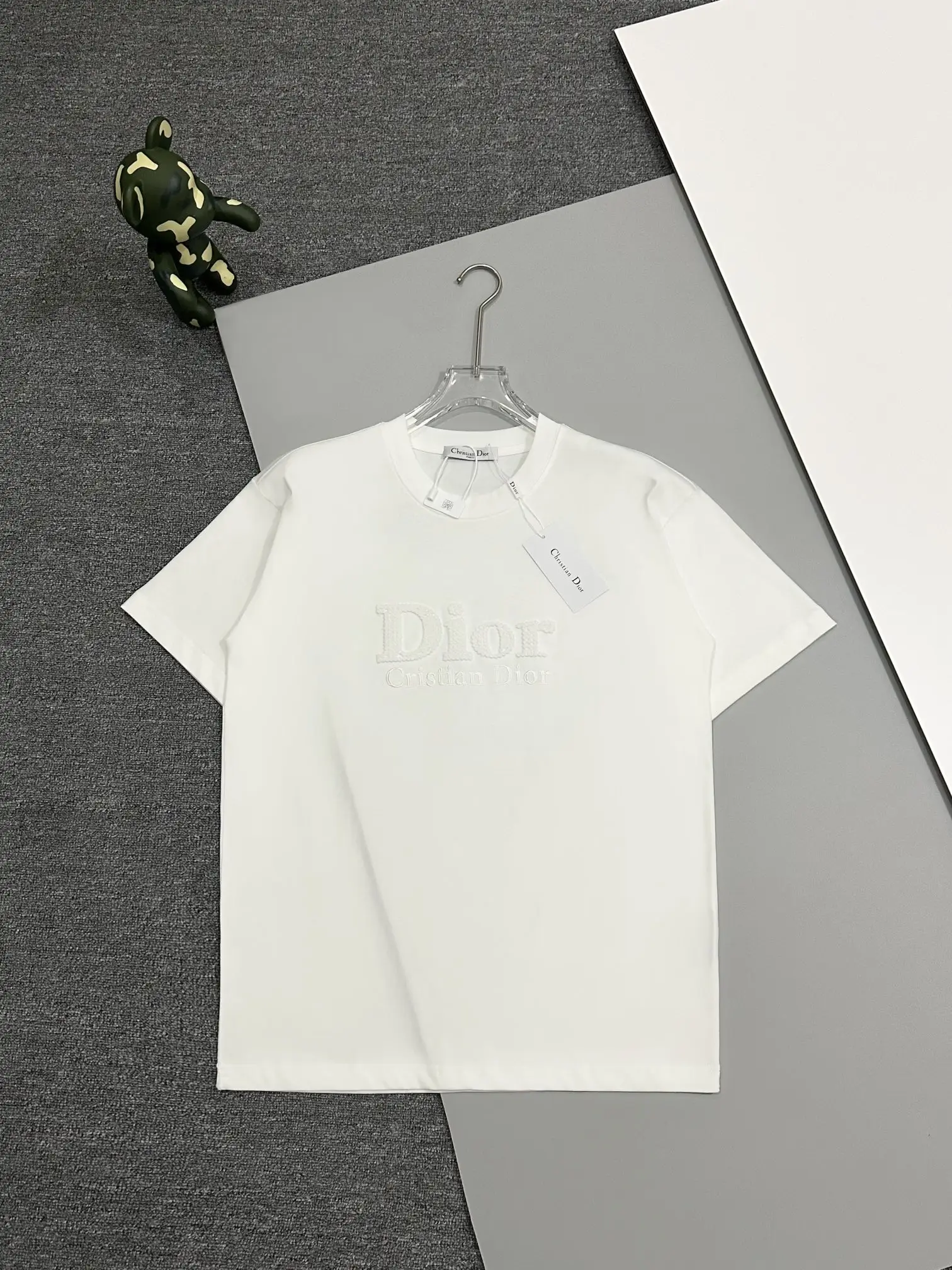 Embroidered Logo Cotton T-Shirt D13513051