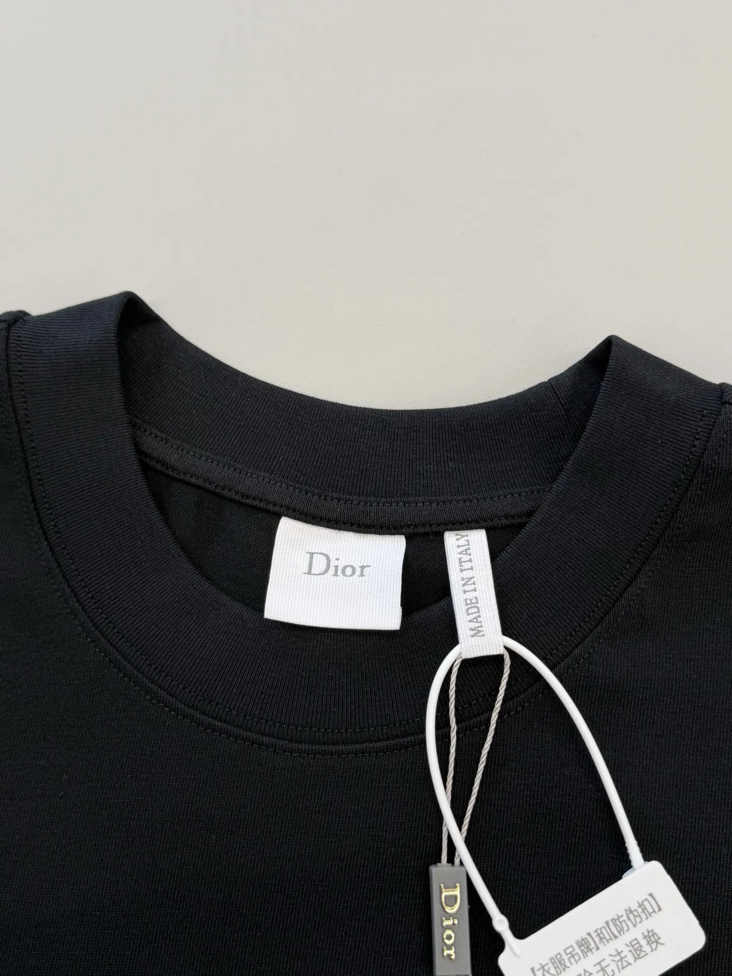 Dior Clover Embroidered Cotton T-Shirt D14013254 — view 3