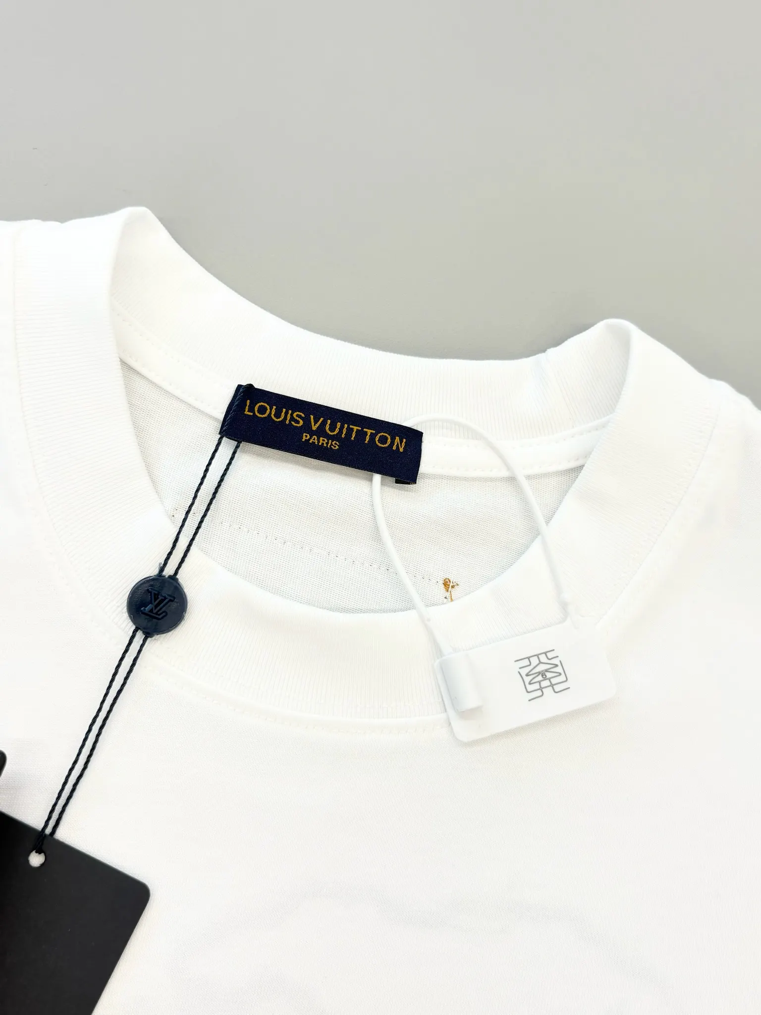 Embroidered Logo Cotton T-Shirt D14013081 — view 3