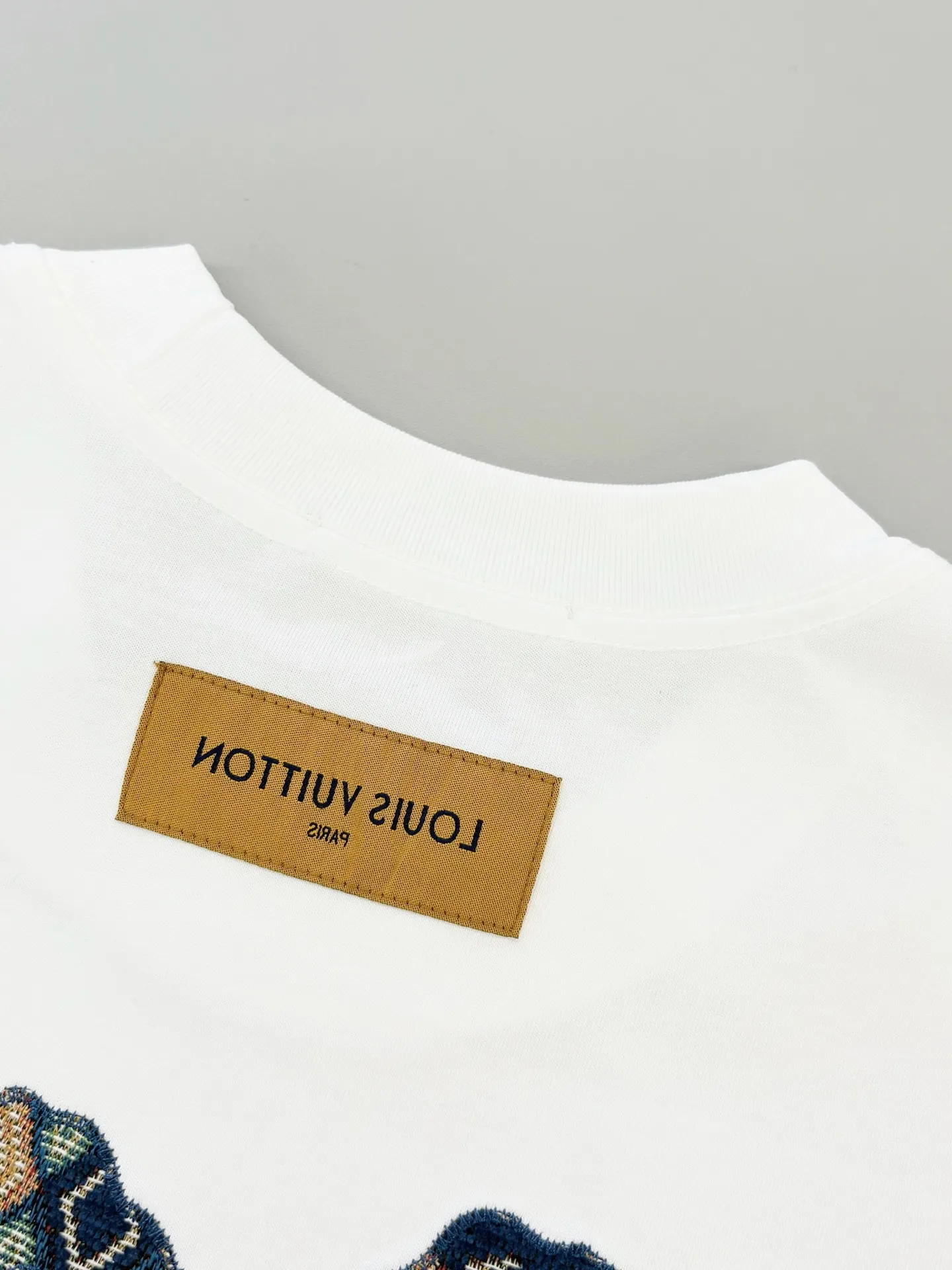 Embroidered Logo Cotton T-Shirt D14013081 — view 6