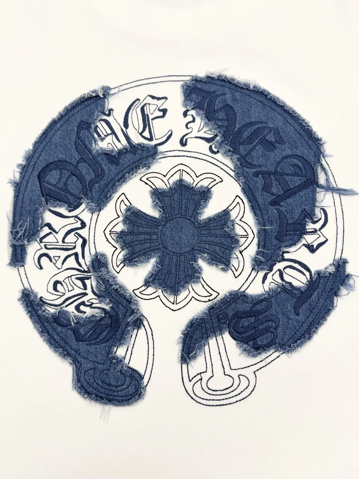 Embroidered Horseshoe Logo Cotton T-Shirt D15013242 — view 7