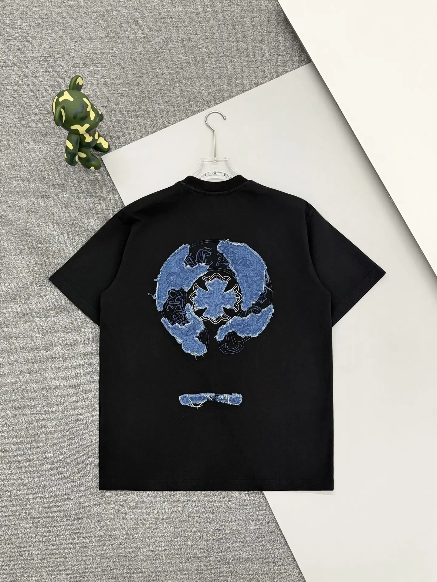 Embroidered Horseshoe Logo Cotton T-Shirt D15013243 — view 2