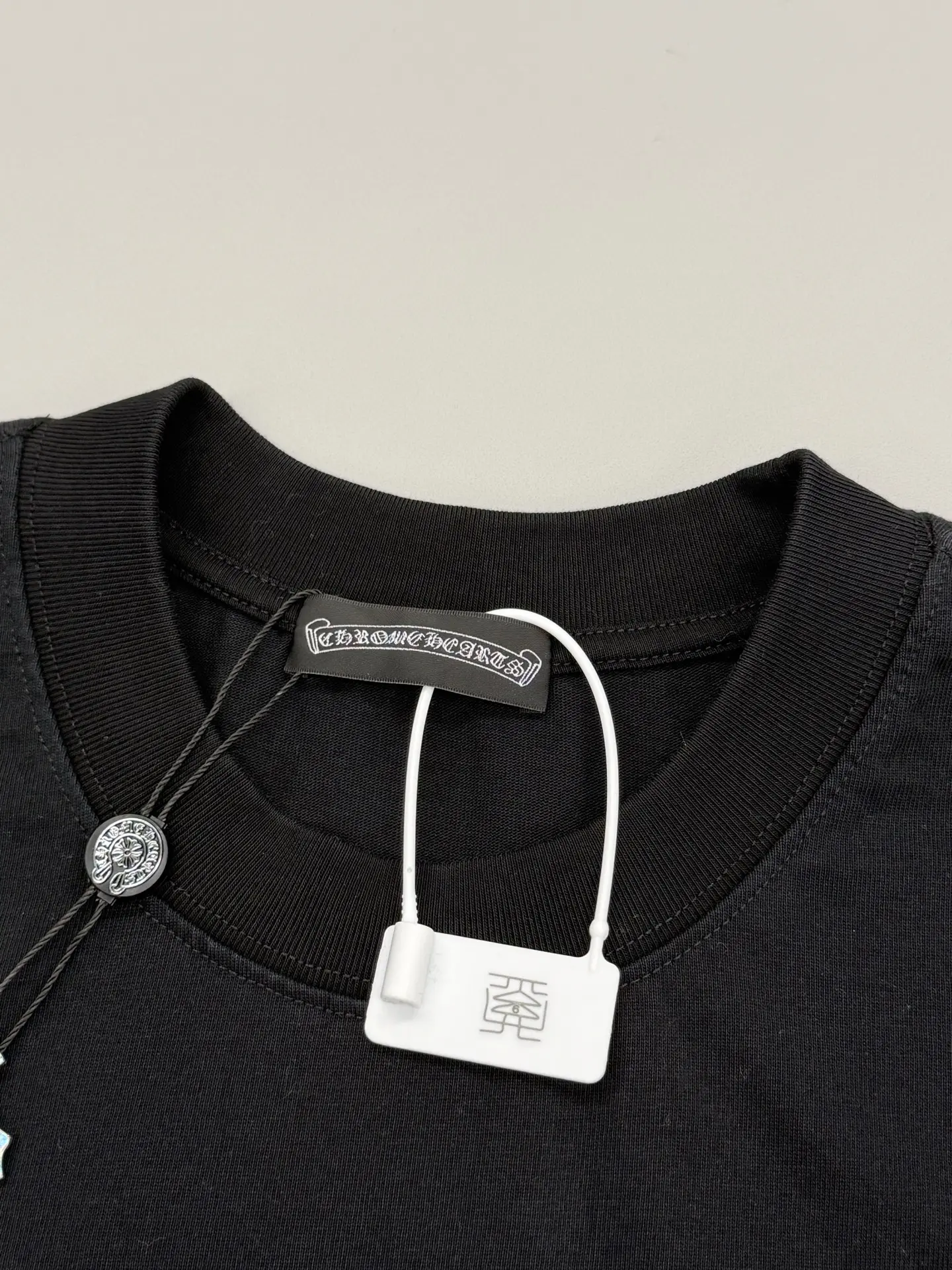 Embroidered Horseshoe Logo Cotton T-Shirt D15013243 — view 3