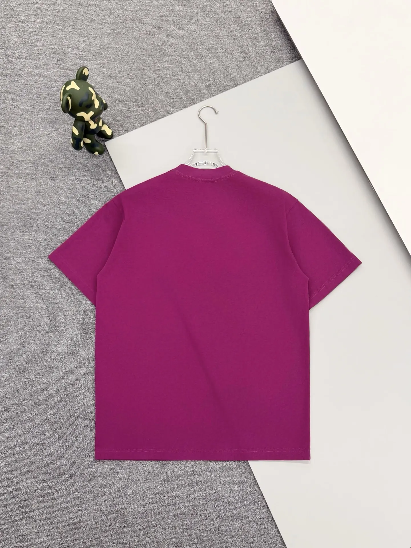 Beaded Logo Embroidery Cotton T-Shirt D15013241 — view 2