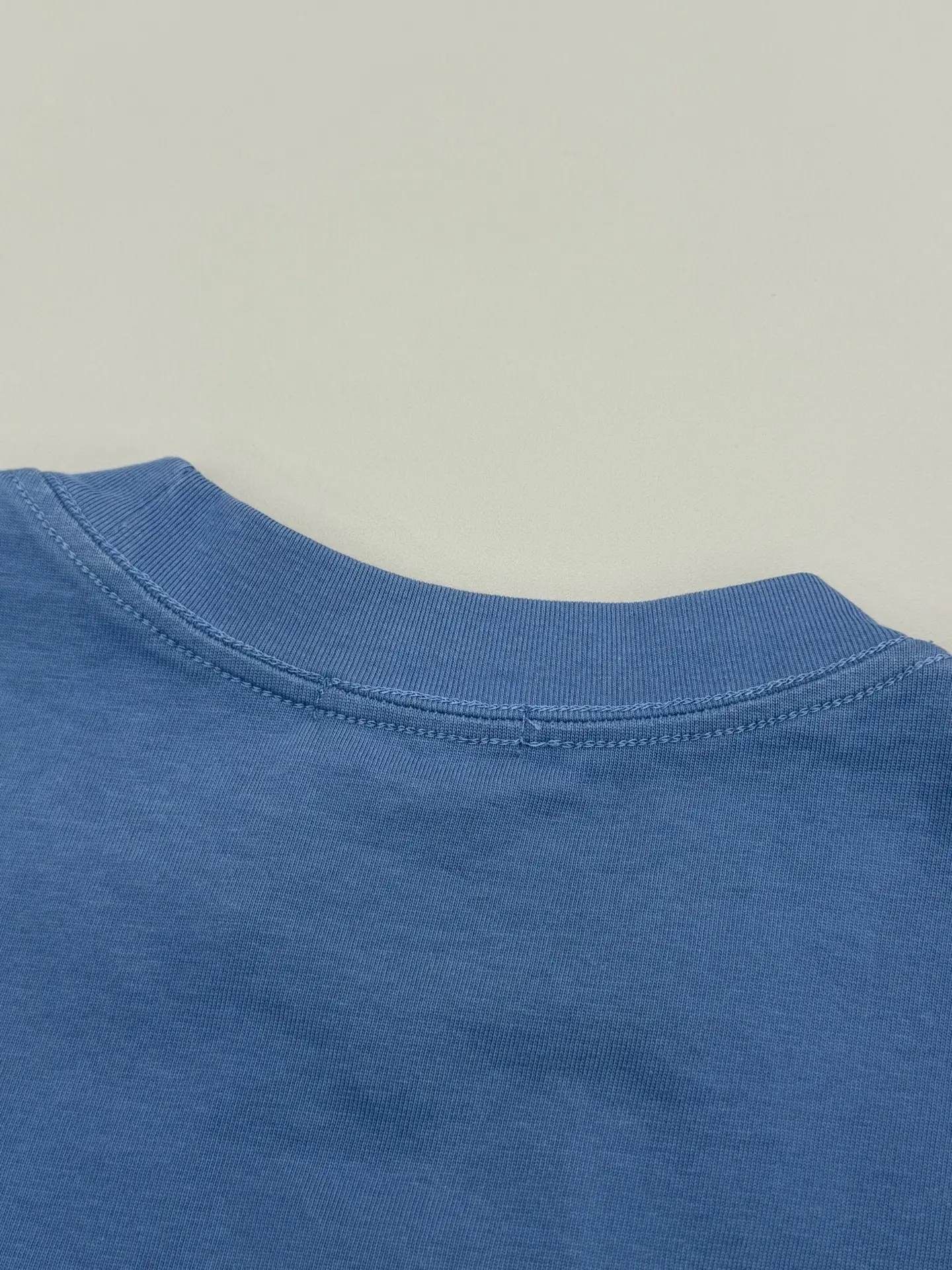 Beaded Logo Embroidery Cotton T-Shirt D15013240 — view 7