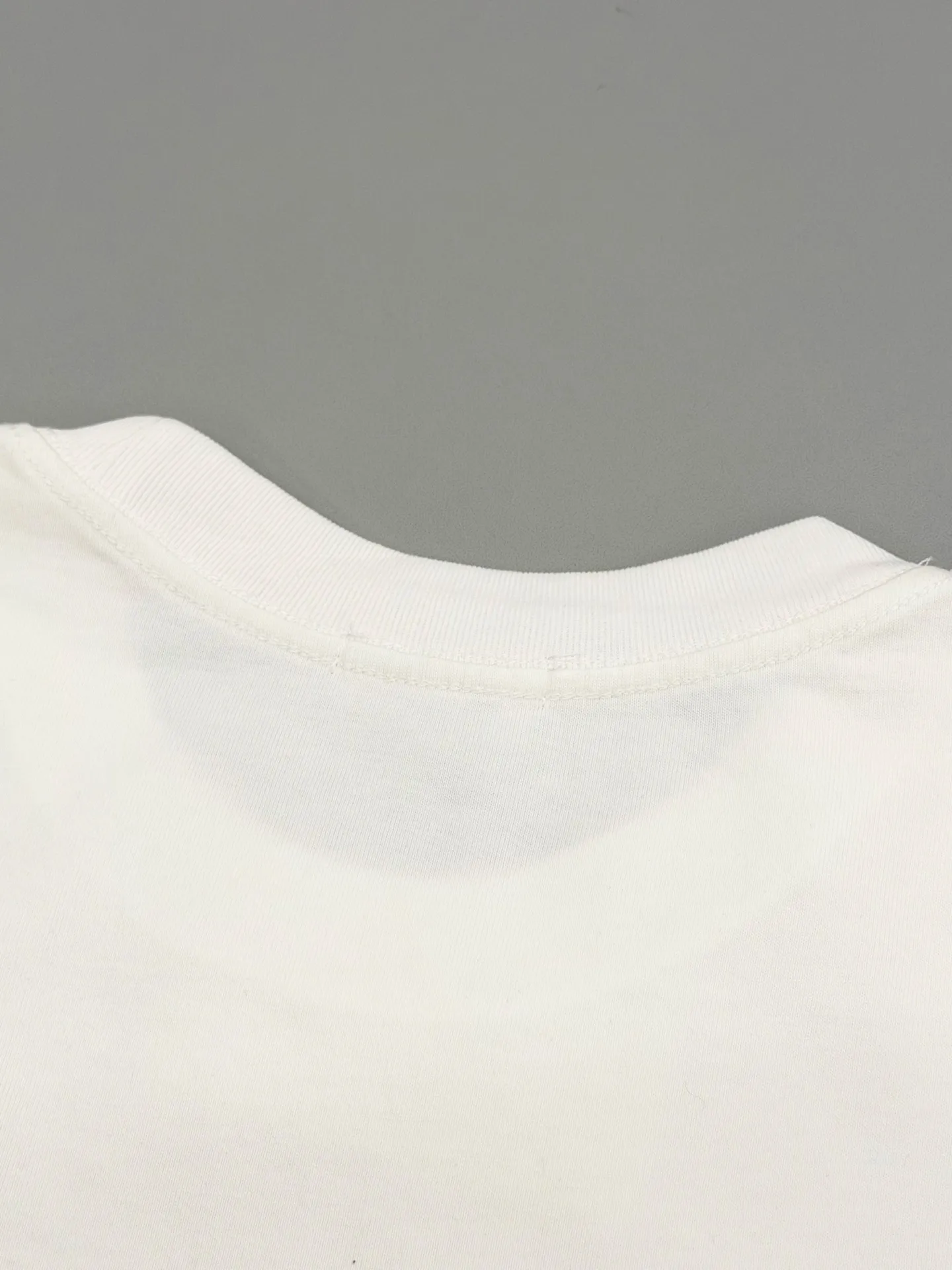 Beaded Logo Embroidery Cotton T-Shirt D15013238 — view 7