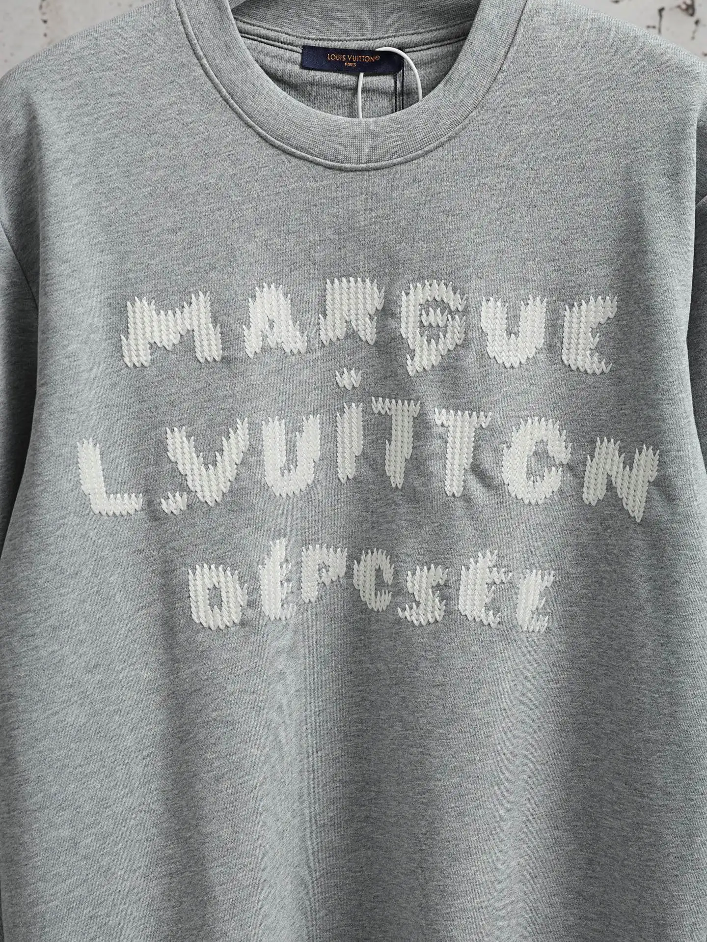 Embroidered Logo Terry Sweatshirt D22020619 — view 3