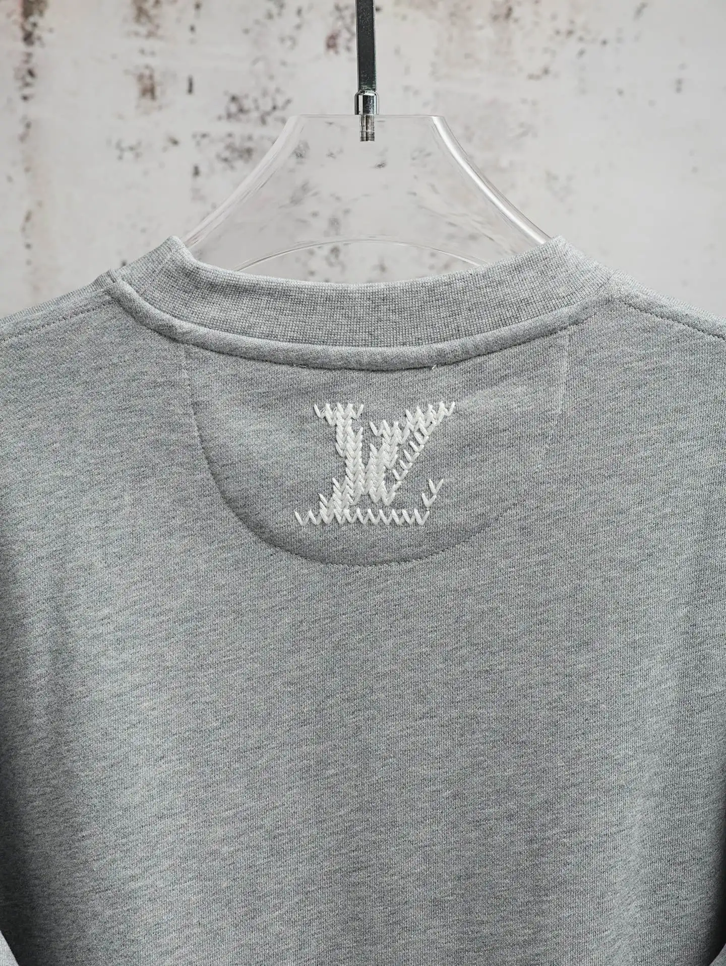 Embroidered Logo Terry Sweatshirt D22020619 — view 4