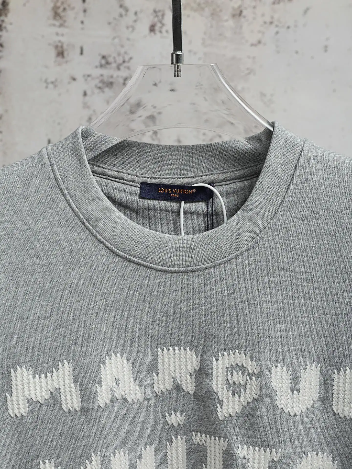 Embroidered Logo Terry Sweatshirt D22020619 — view 5